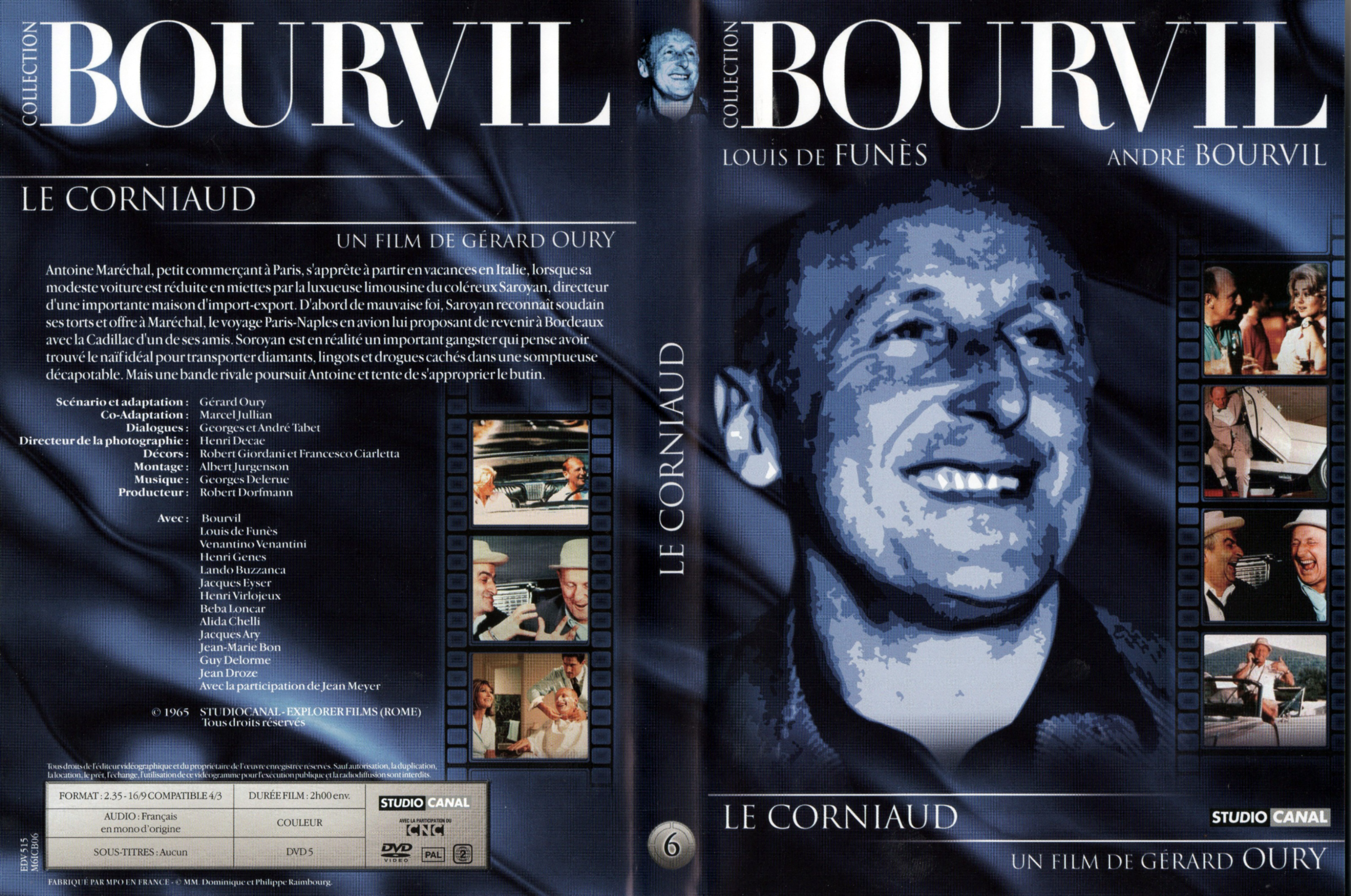 Jaquette DVD Le corniaud v3