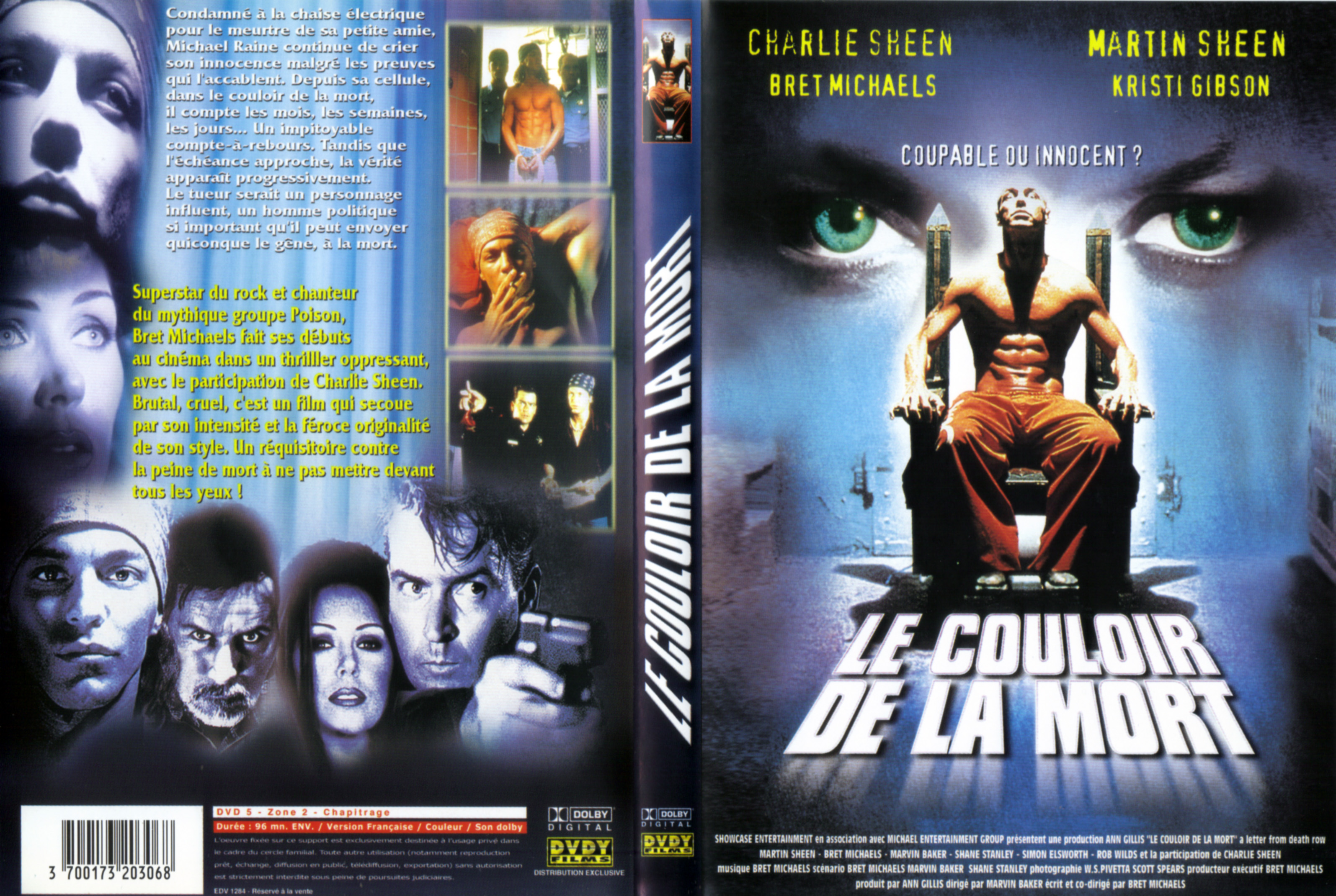 Jaquette DVD Le couloir de la mort