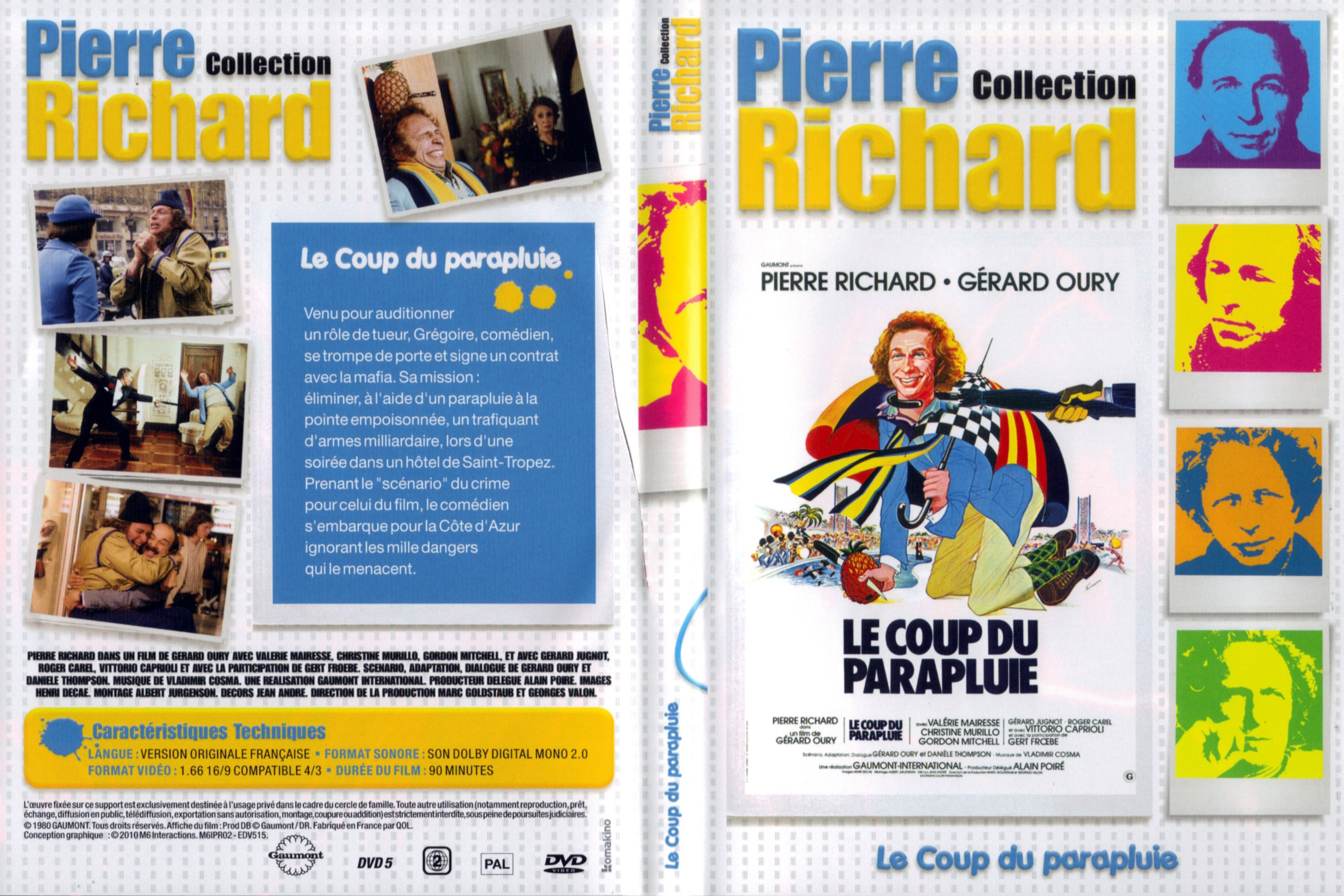 Jaquette DVD Le coup du parapluie