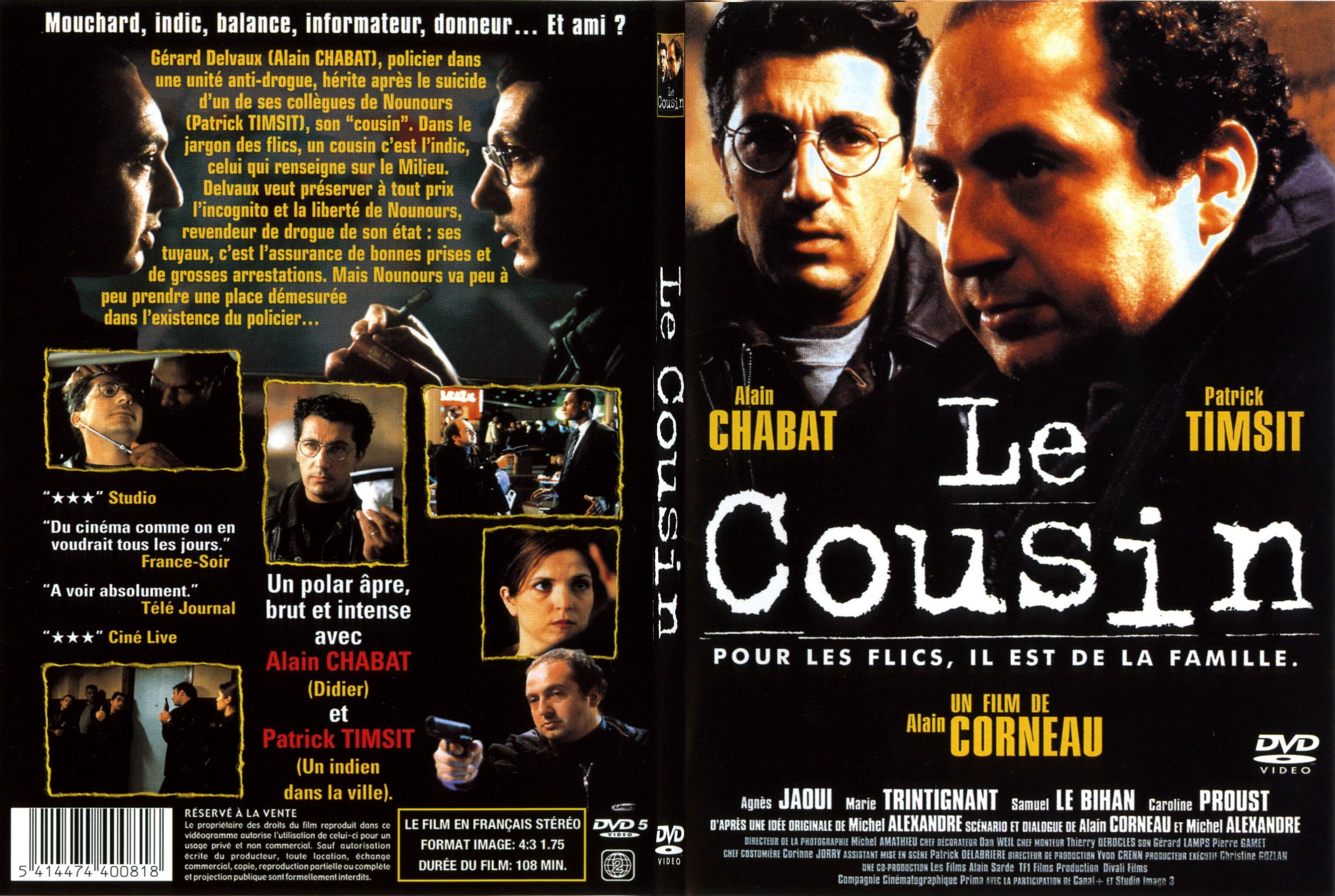Jaquette DVD Le cousin - SLIM