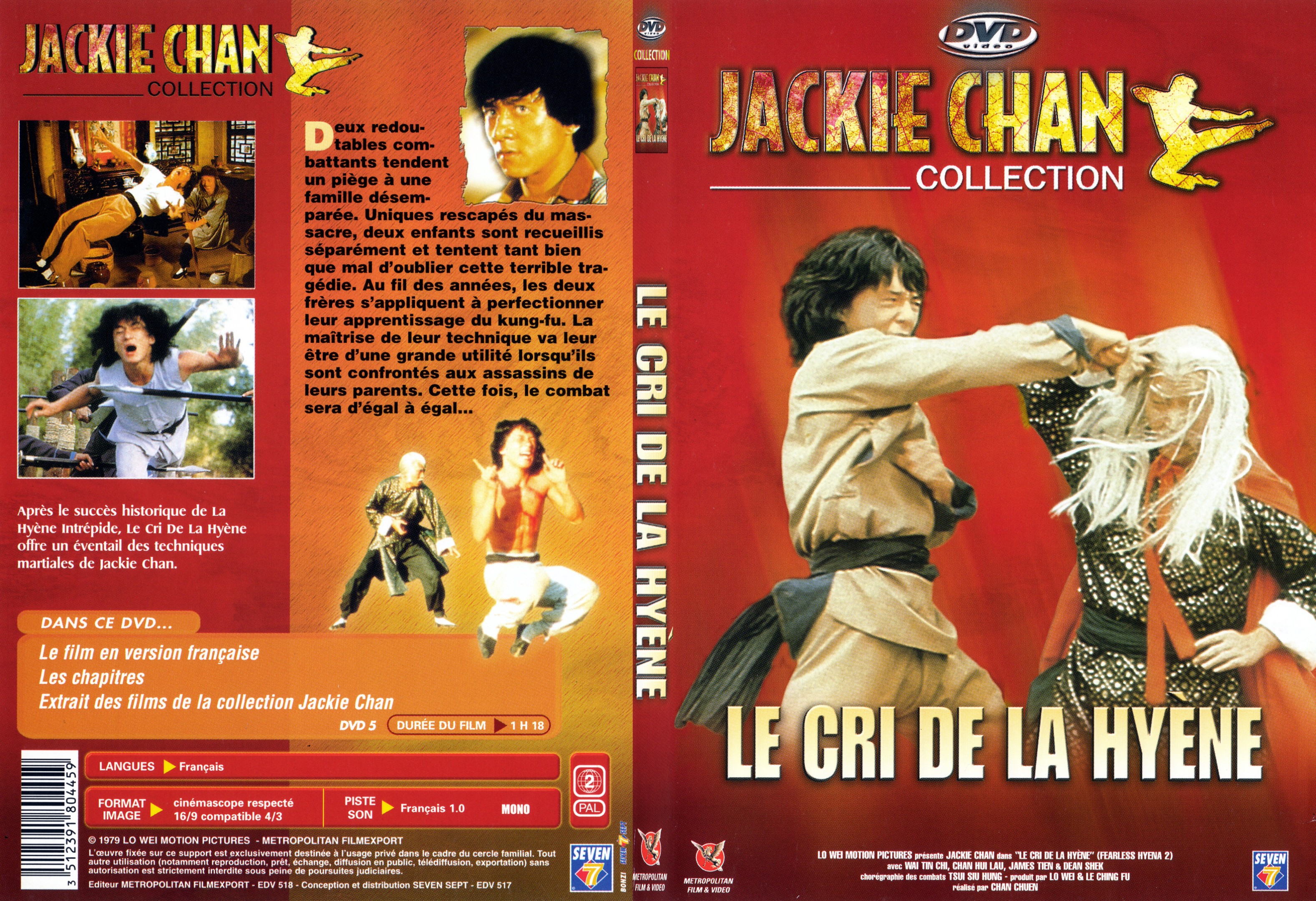 Jaquette DVD Le cri de la hyene - SLIM