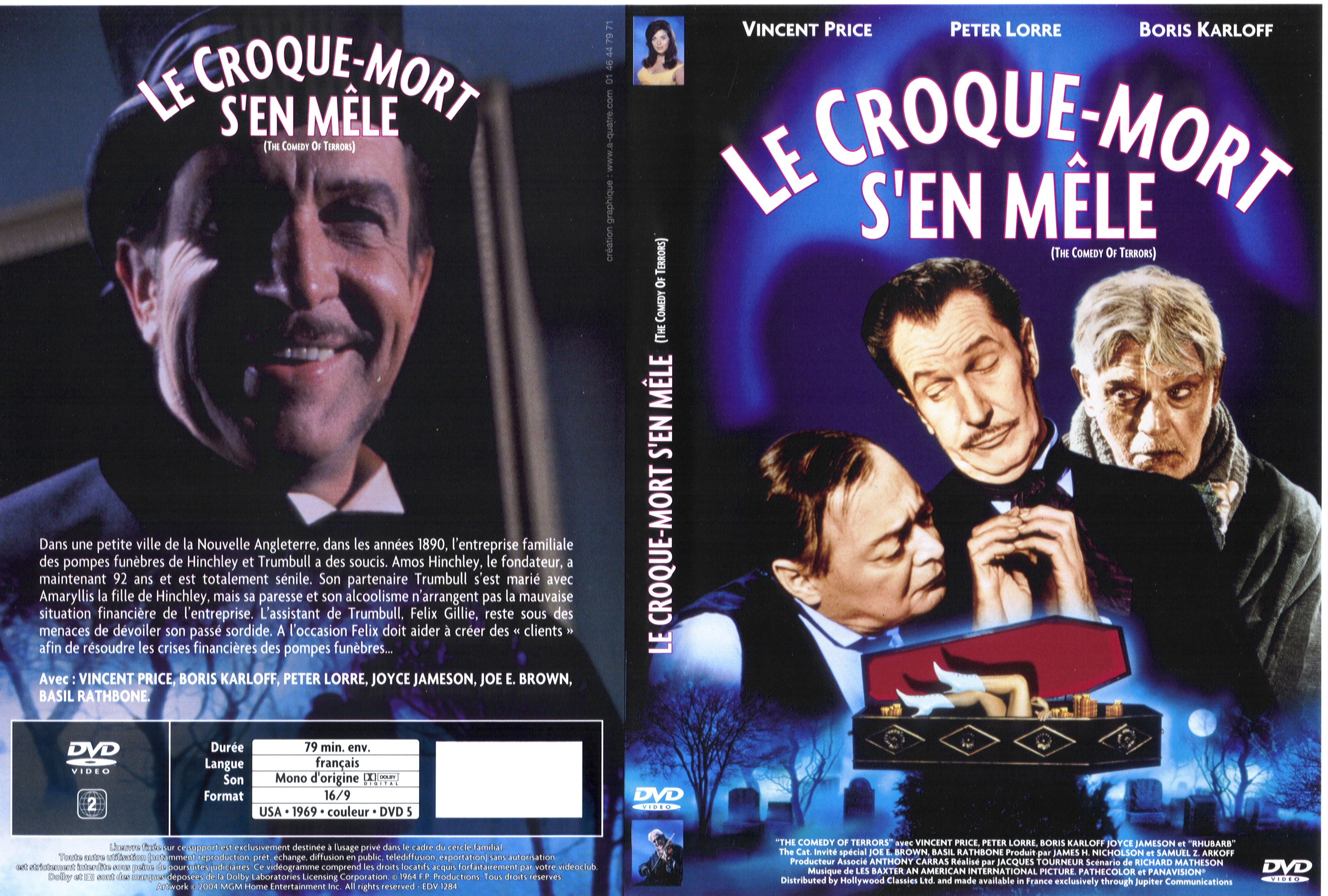 Jaquette DVD Le croque-mort s