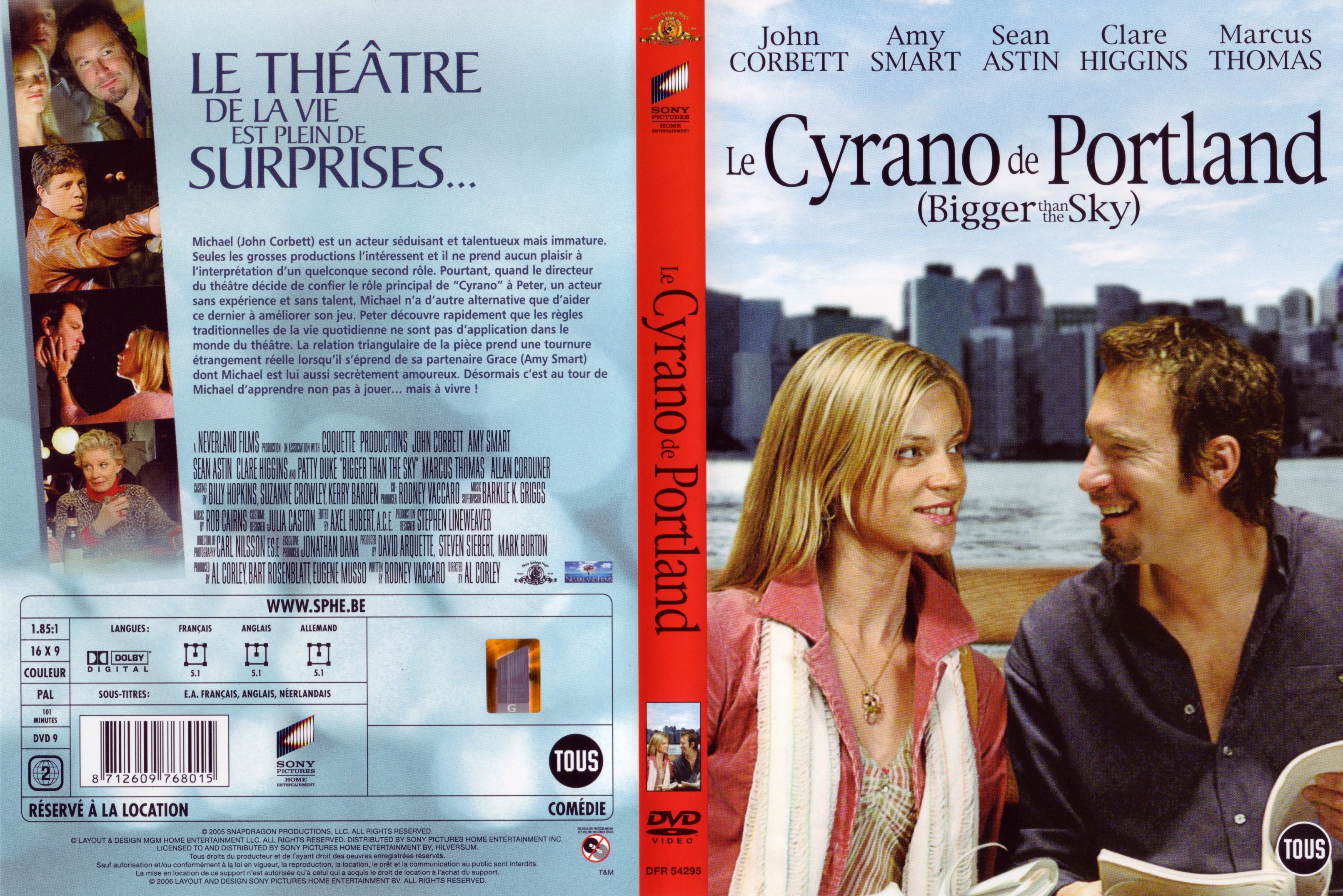 Jaquette DVD Le cyrano de Portland