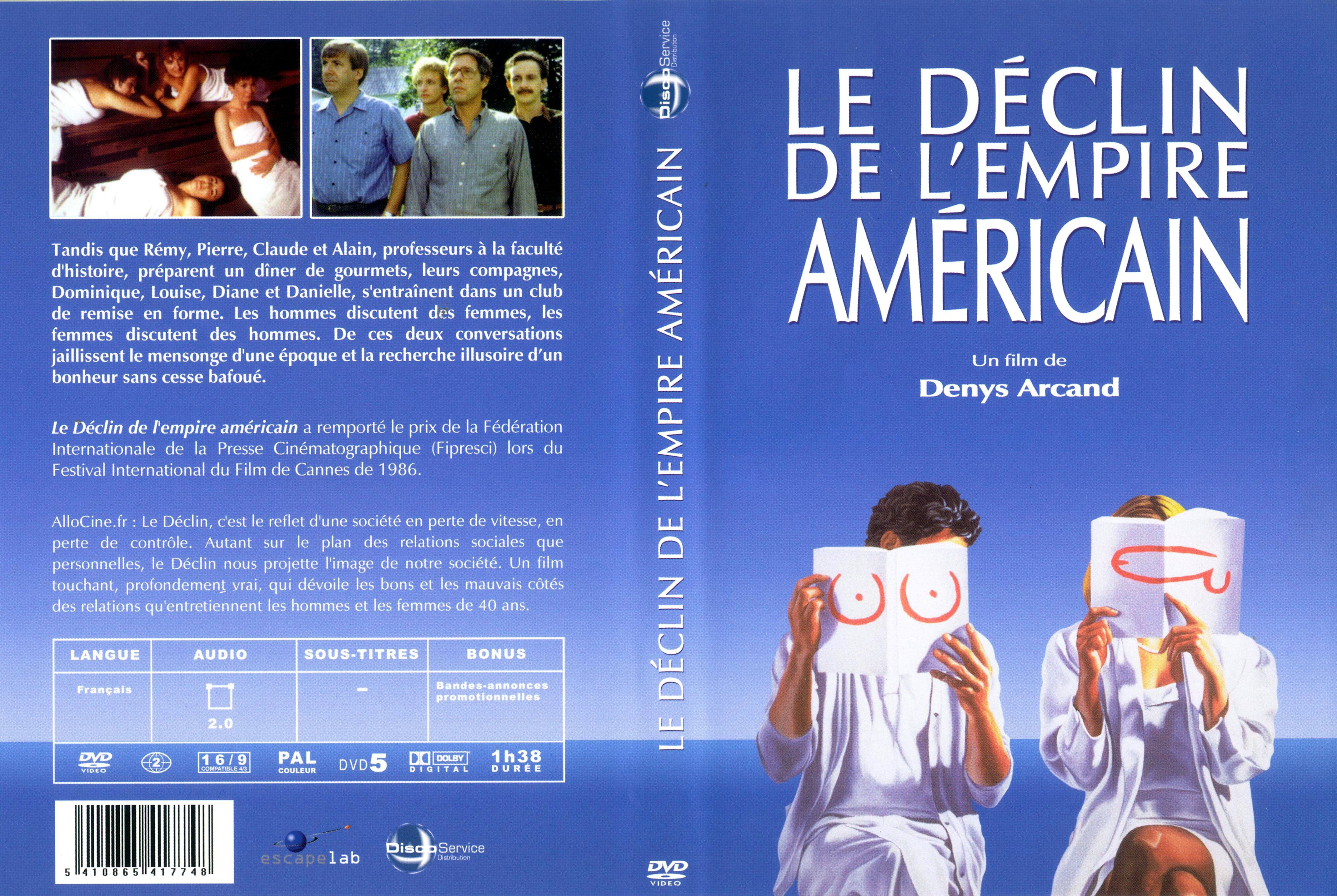 Jaquette DVD Le dclin de l