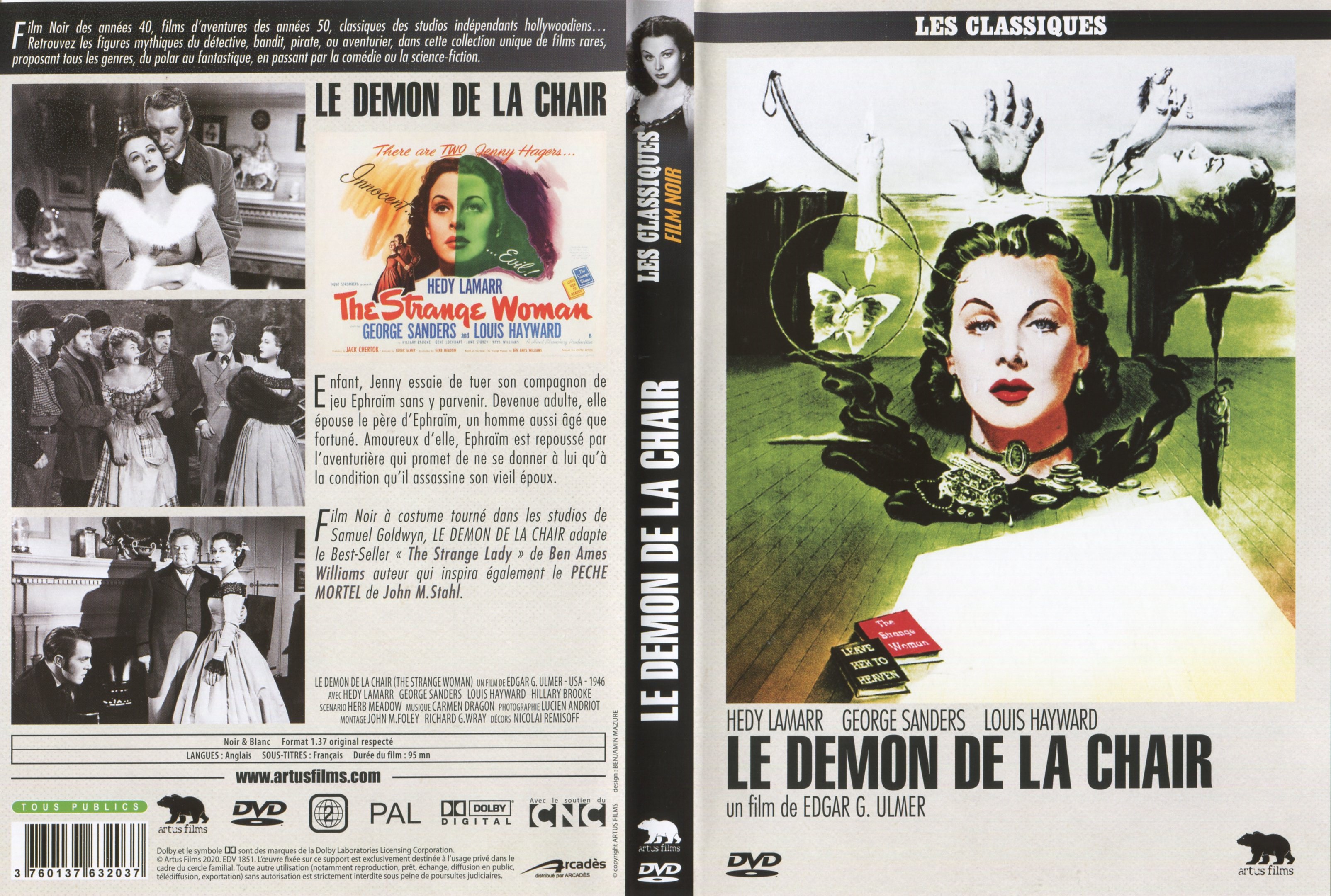 Jaquette DVD Le demon de la chair