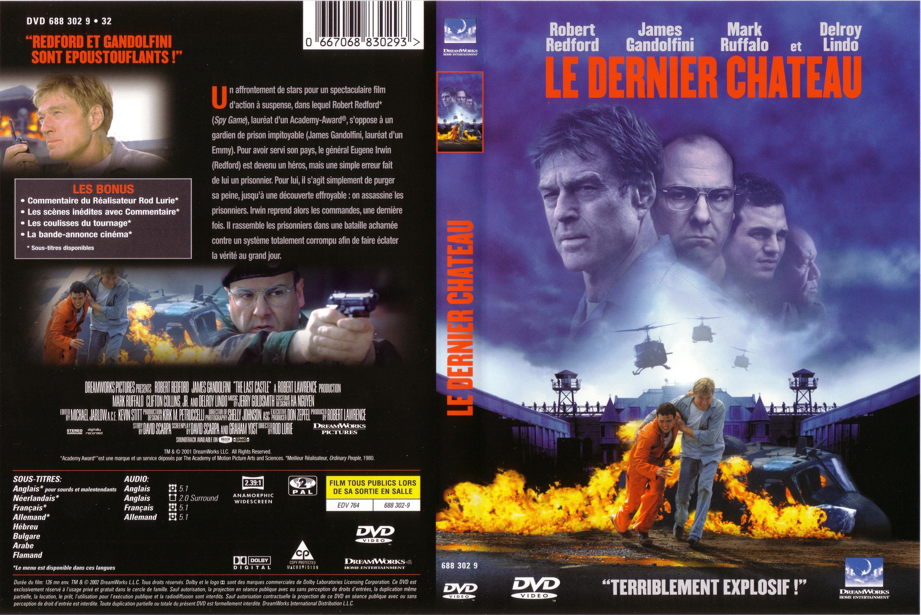 Jaquette DVD Le dernier chateau