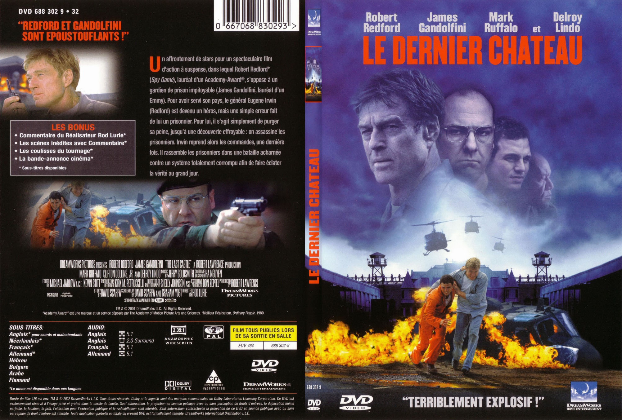 Jaquette DVD Le dernier chateau - SLIM