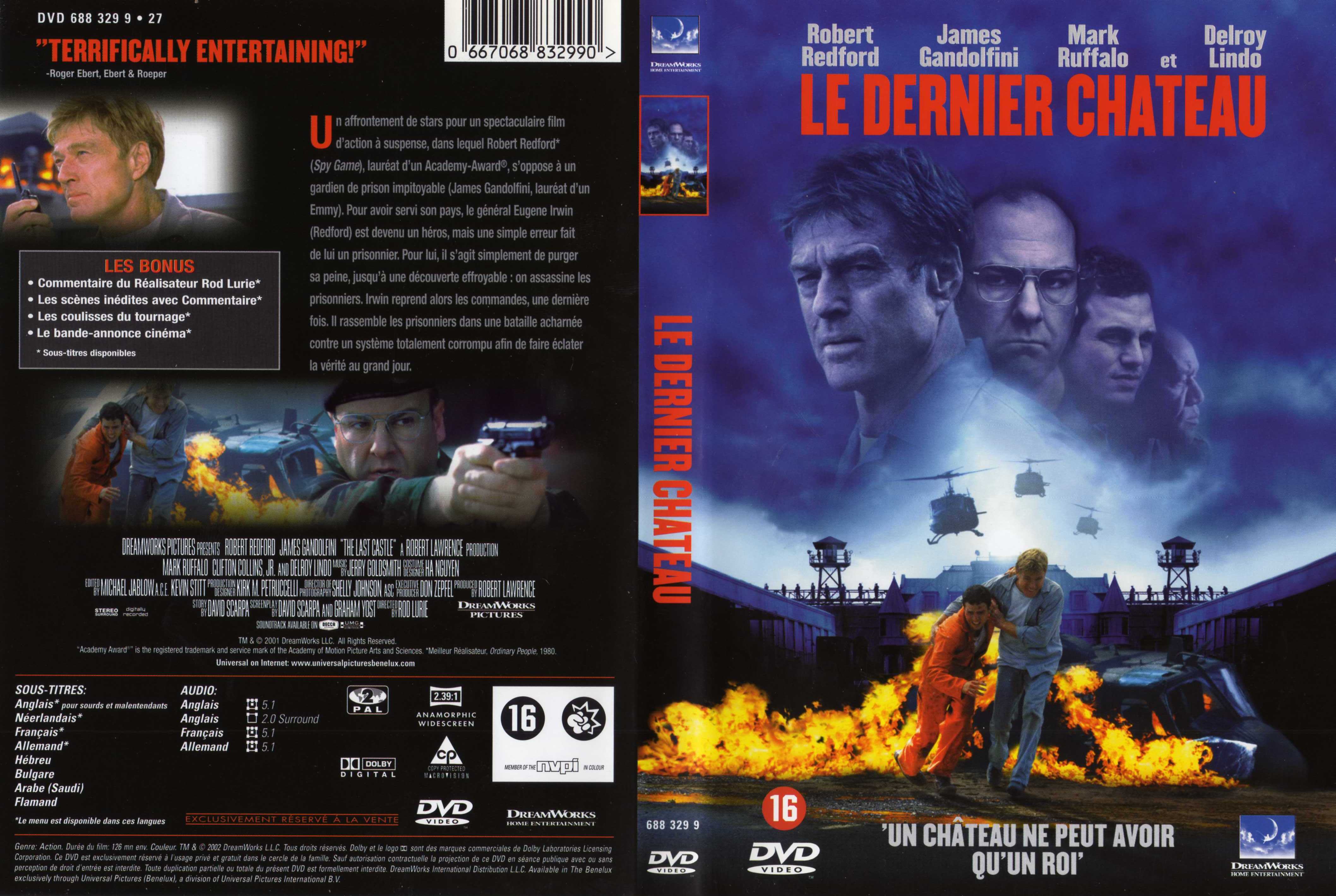 Jaquette DVD Le dernier chateau v2