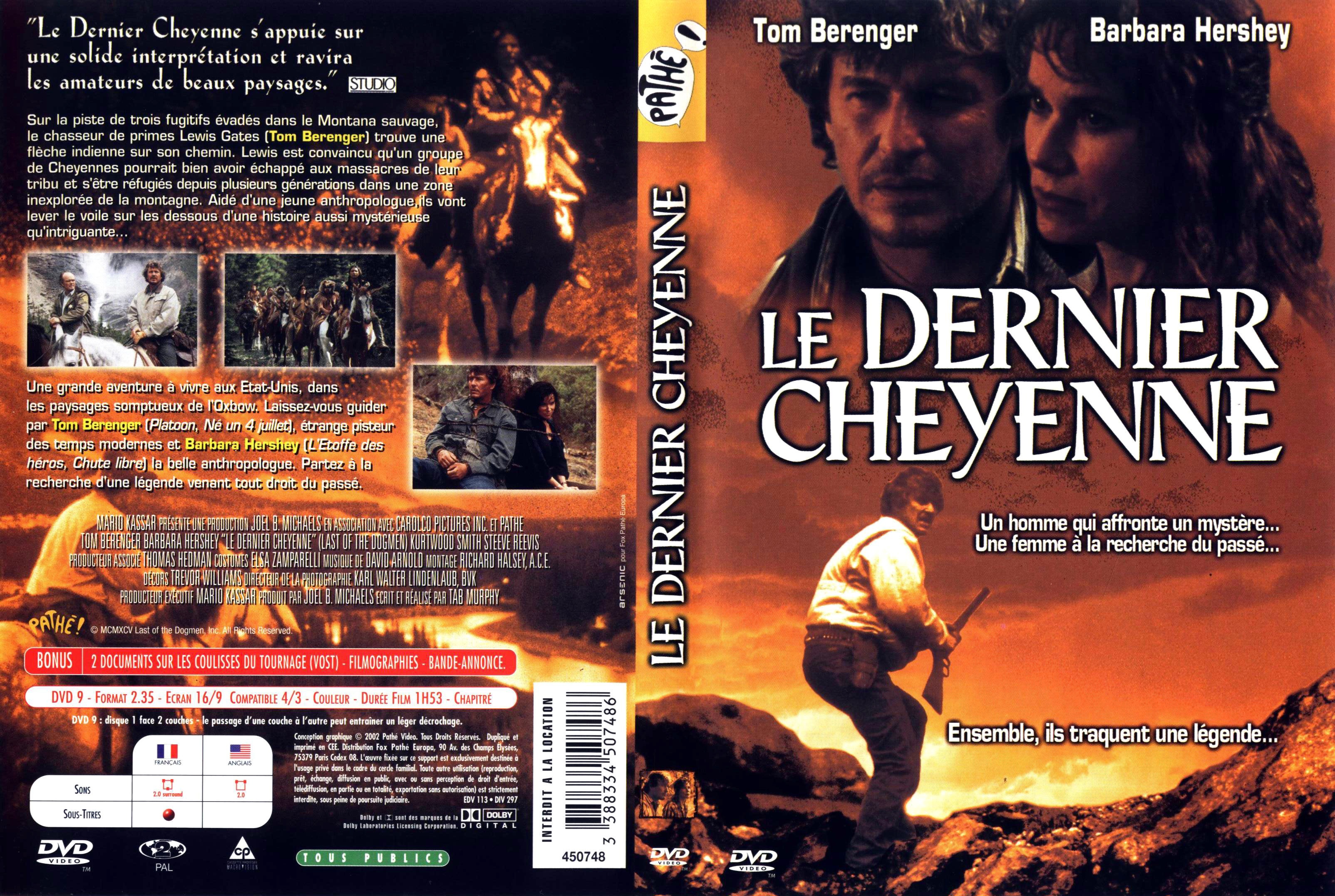 Jaquette DVD Le dernier cheyenne