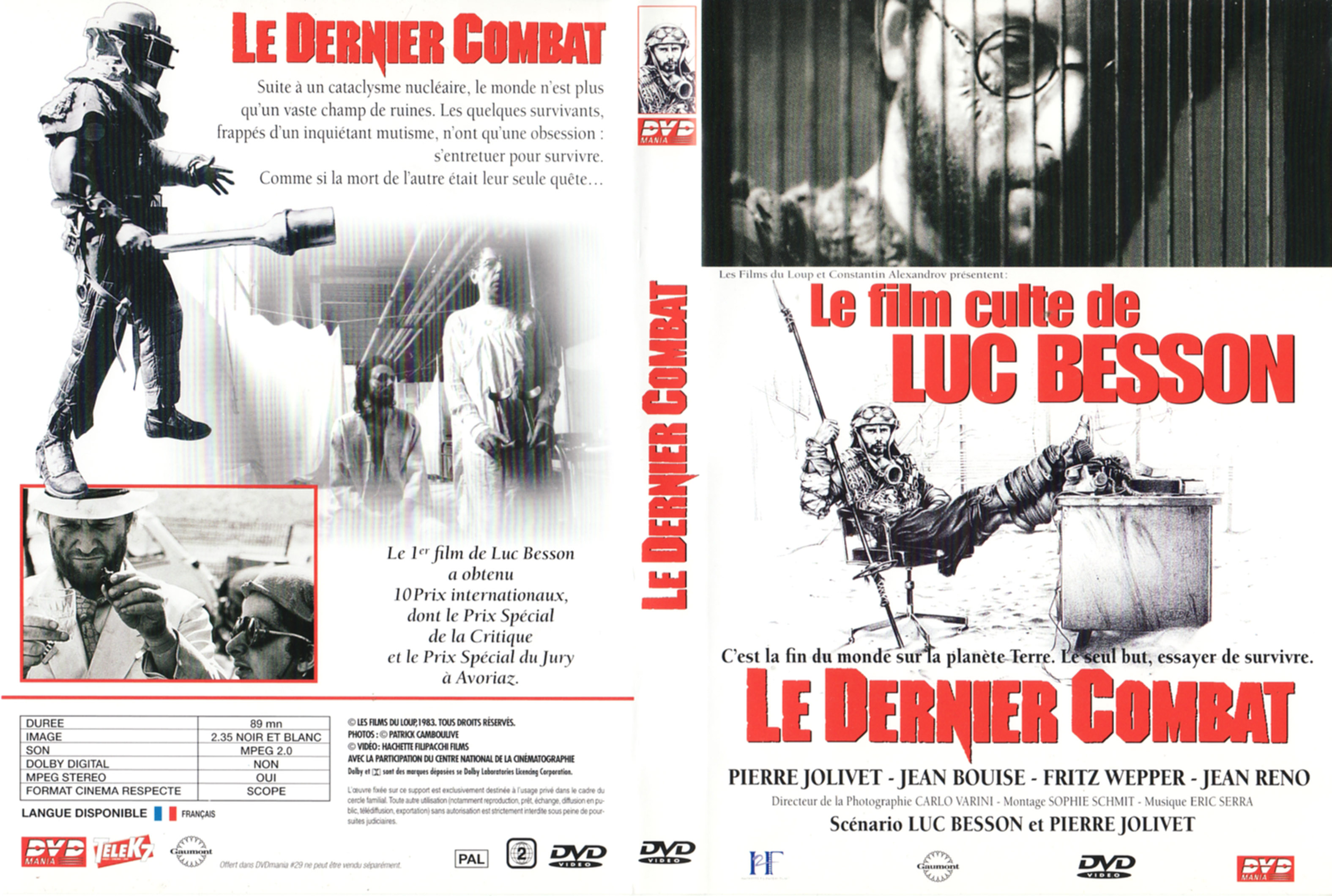 Jaquette DVD Le dernier combat