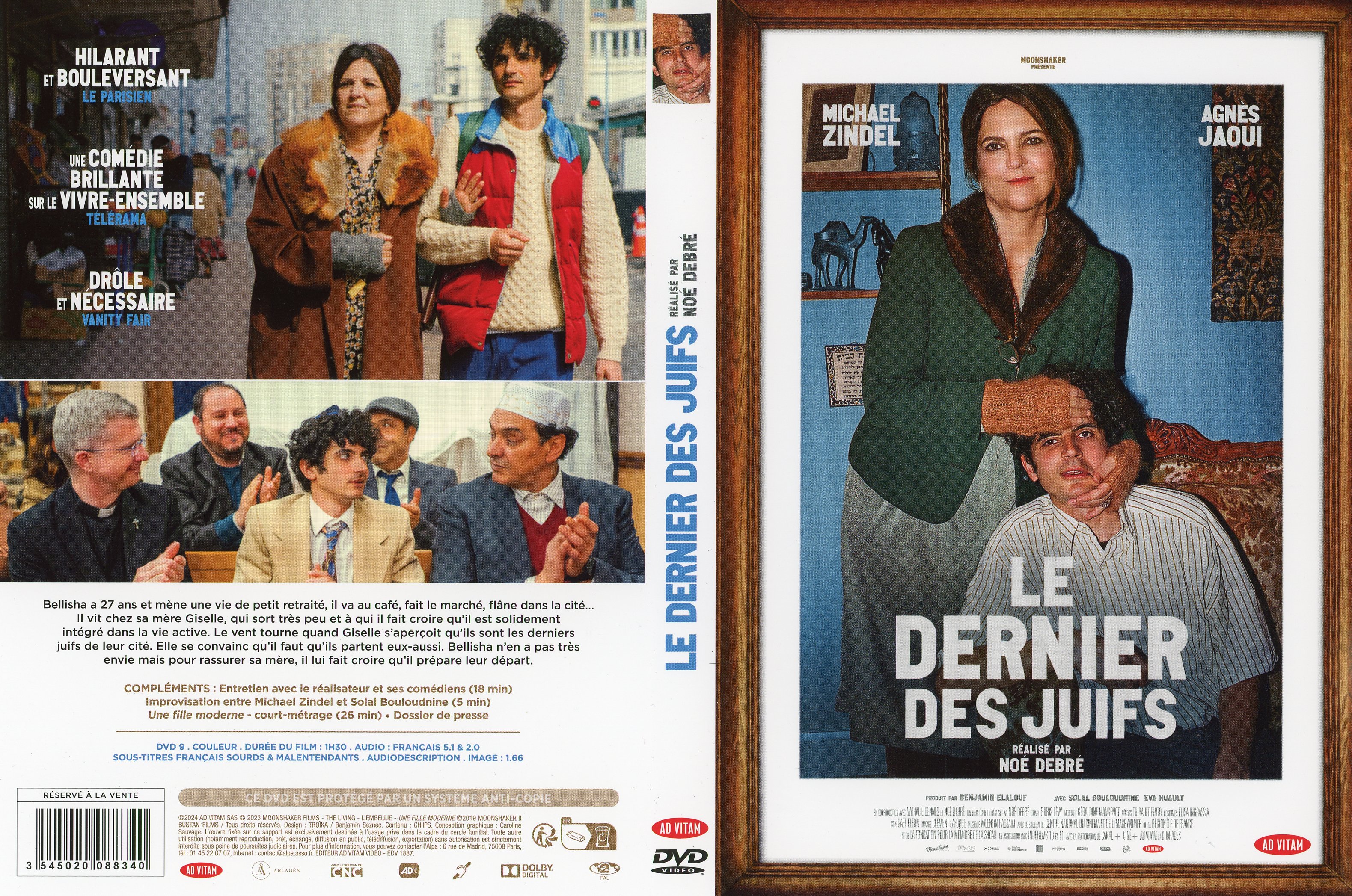 Jaquette DVD Le dernier des juifs