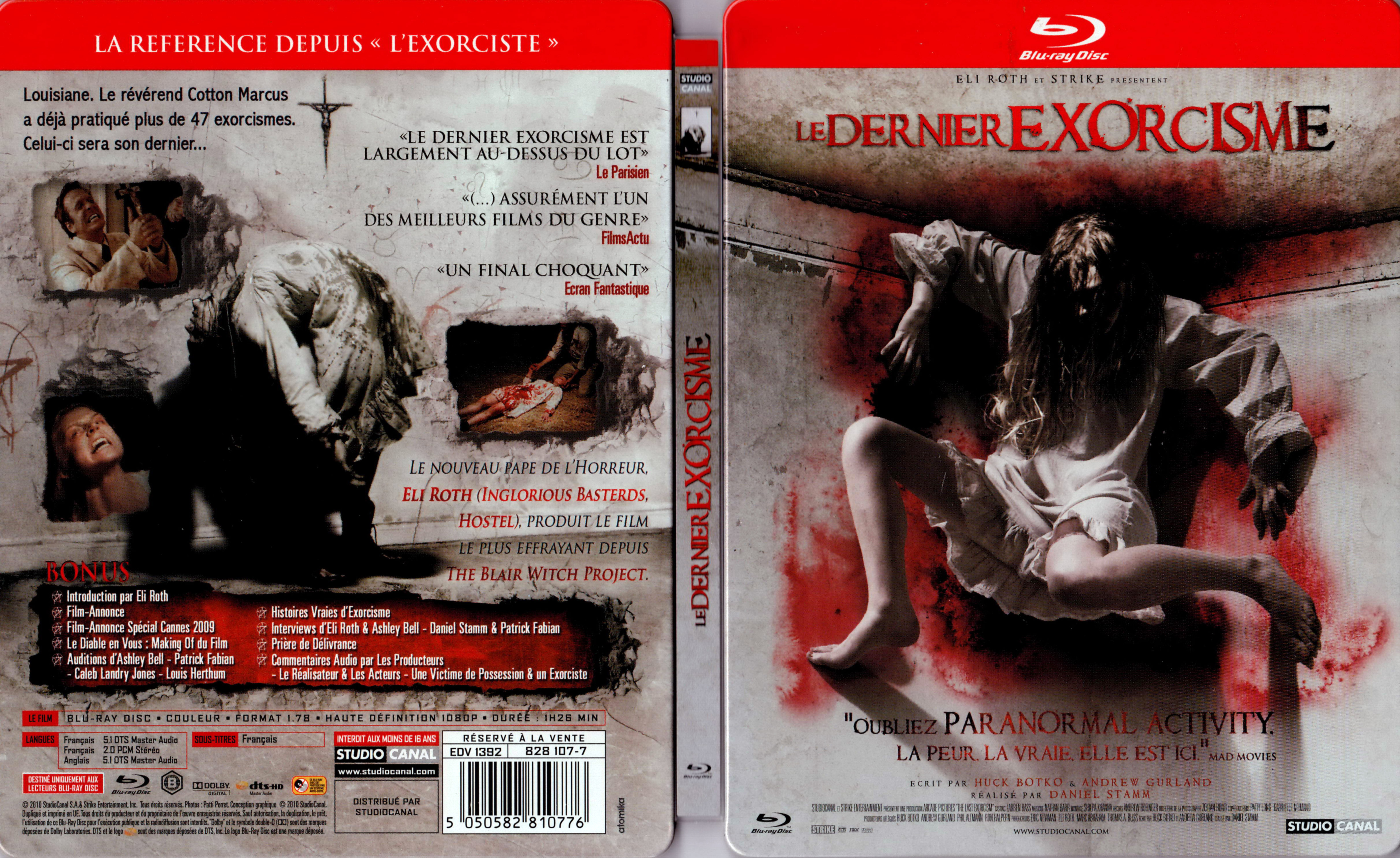 Jaquette DVD Le dernier exorcisme (BLU-RAY)