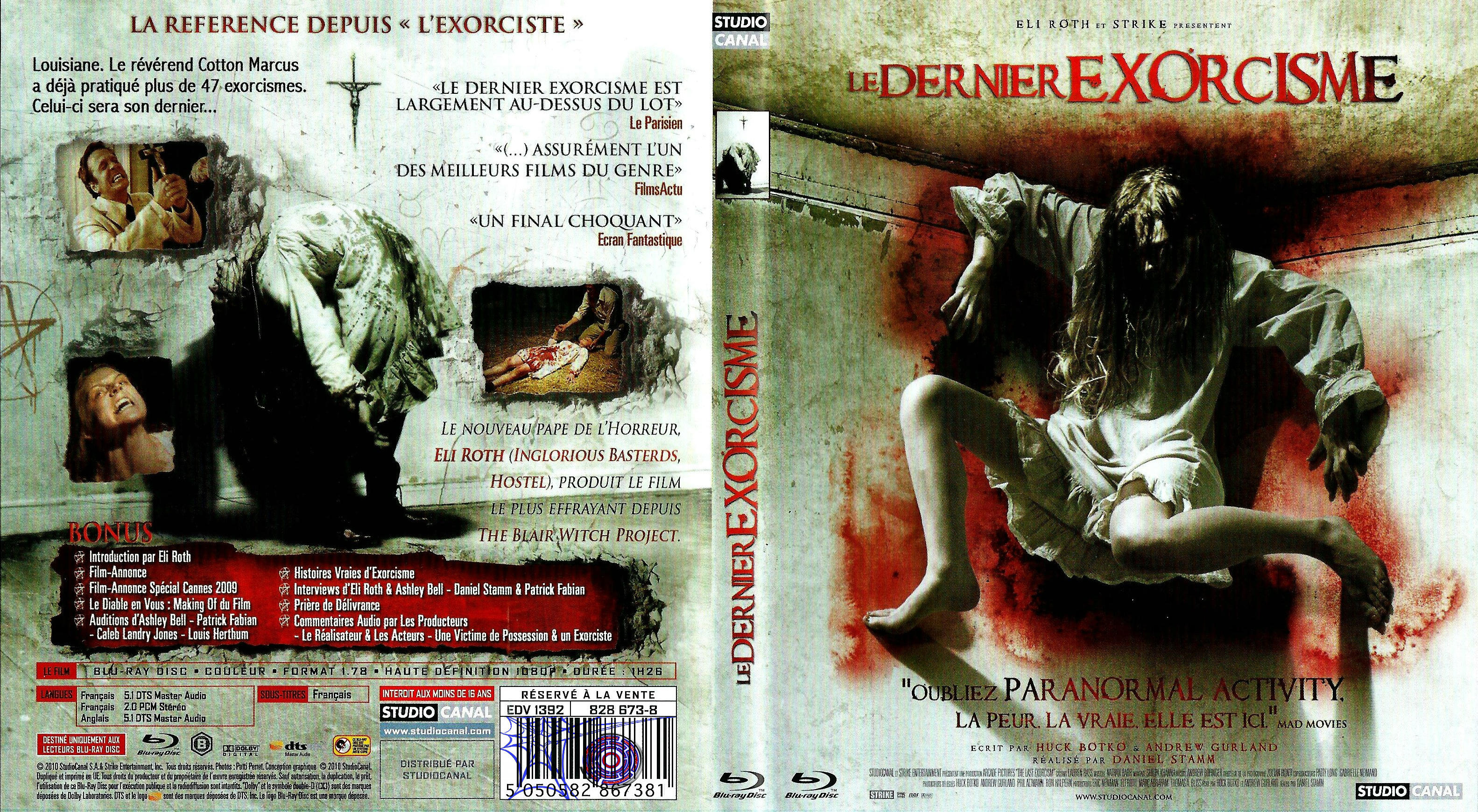 Jaquette DVD Le dernier exorcisme (BLU-RAY) v2