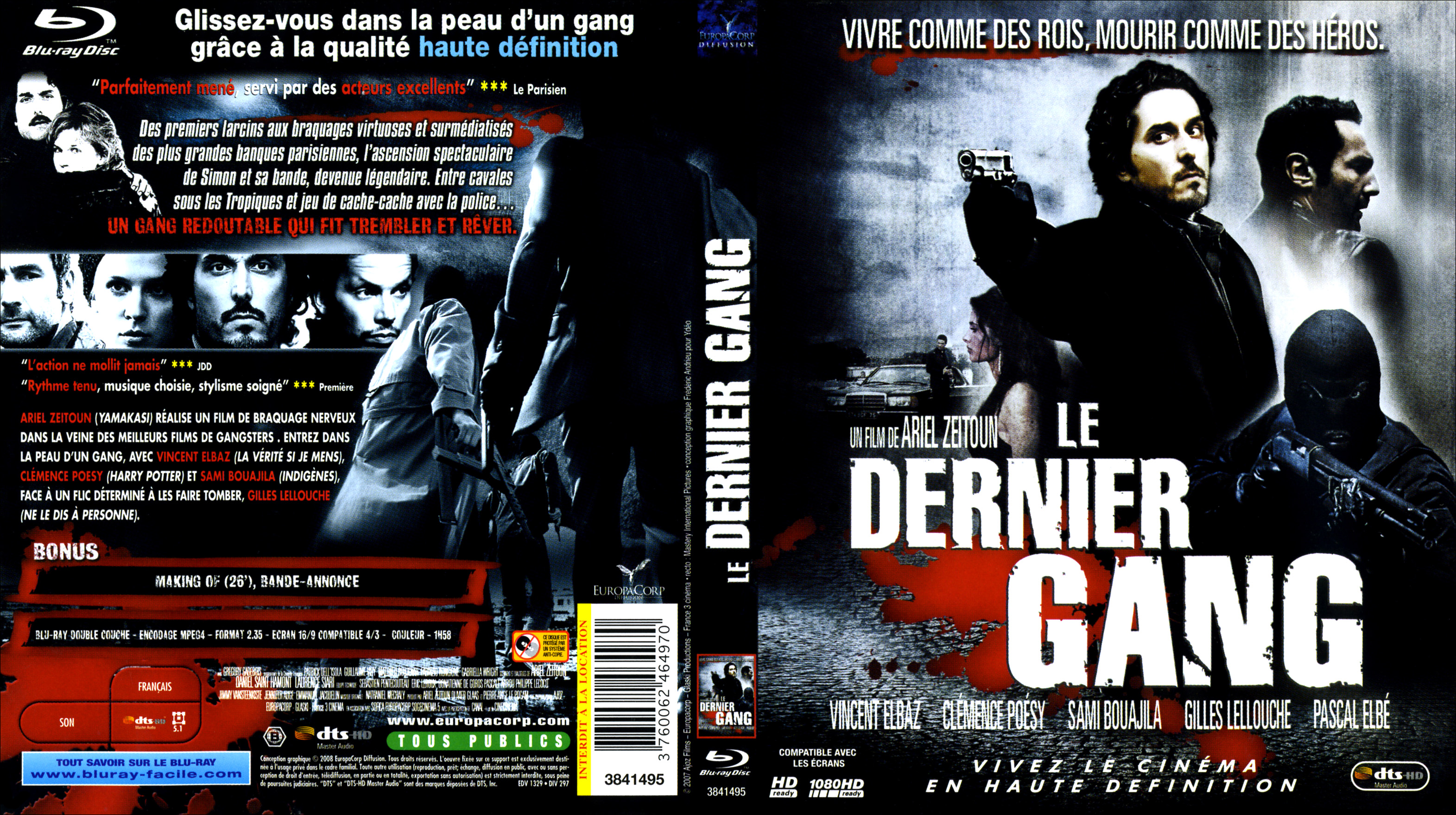 Jaquette DVD Le dernier gang (BLU-RAY)
