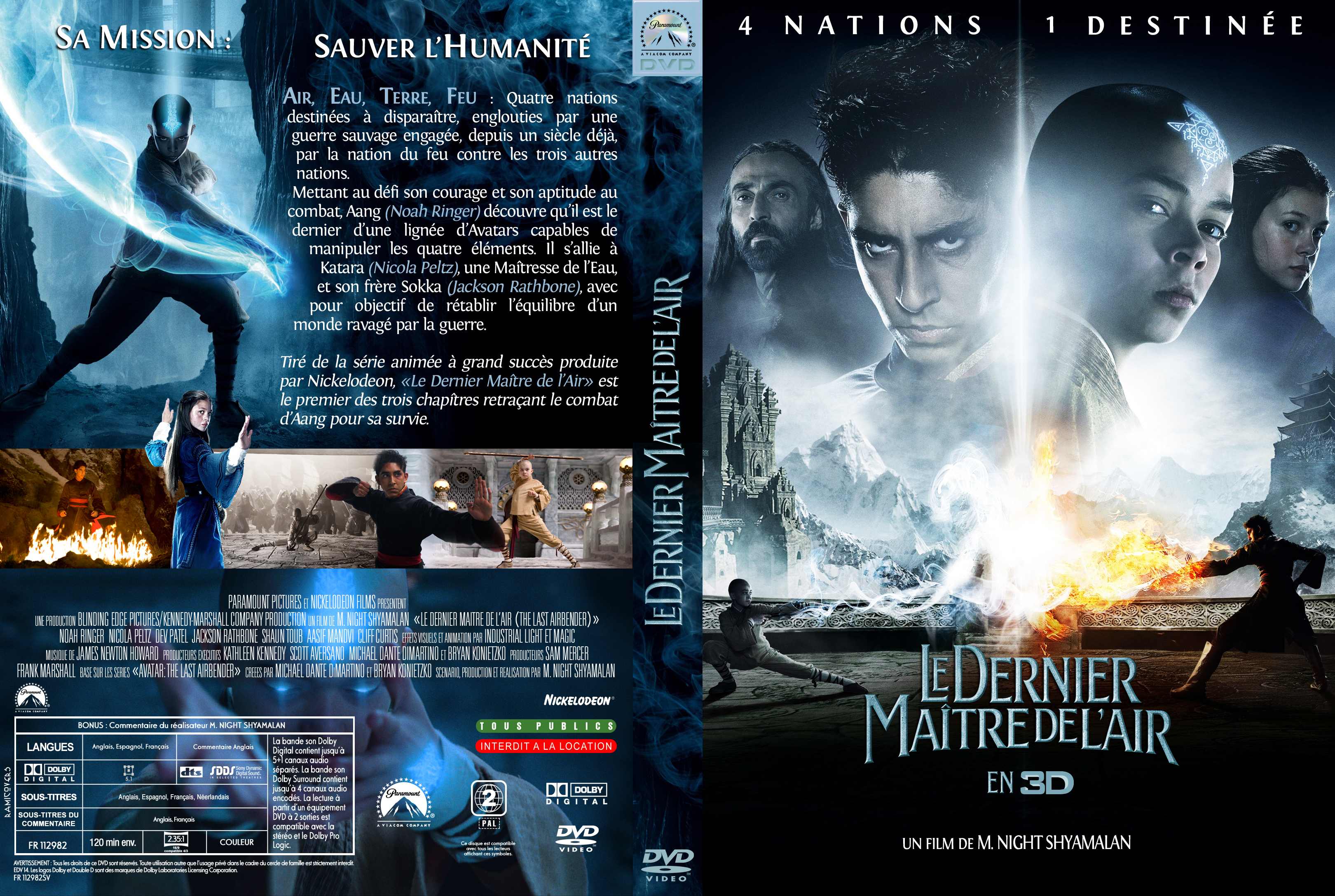 Jaquette DVD Le dernier maitre de l