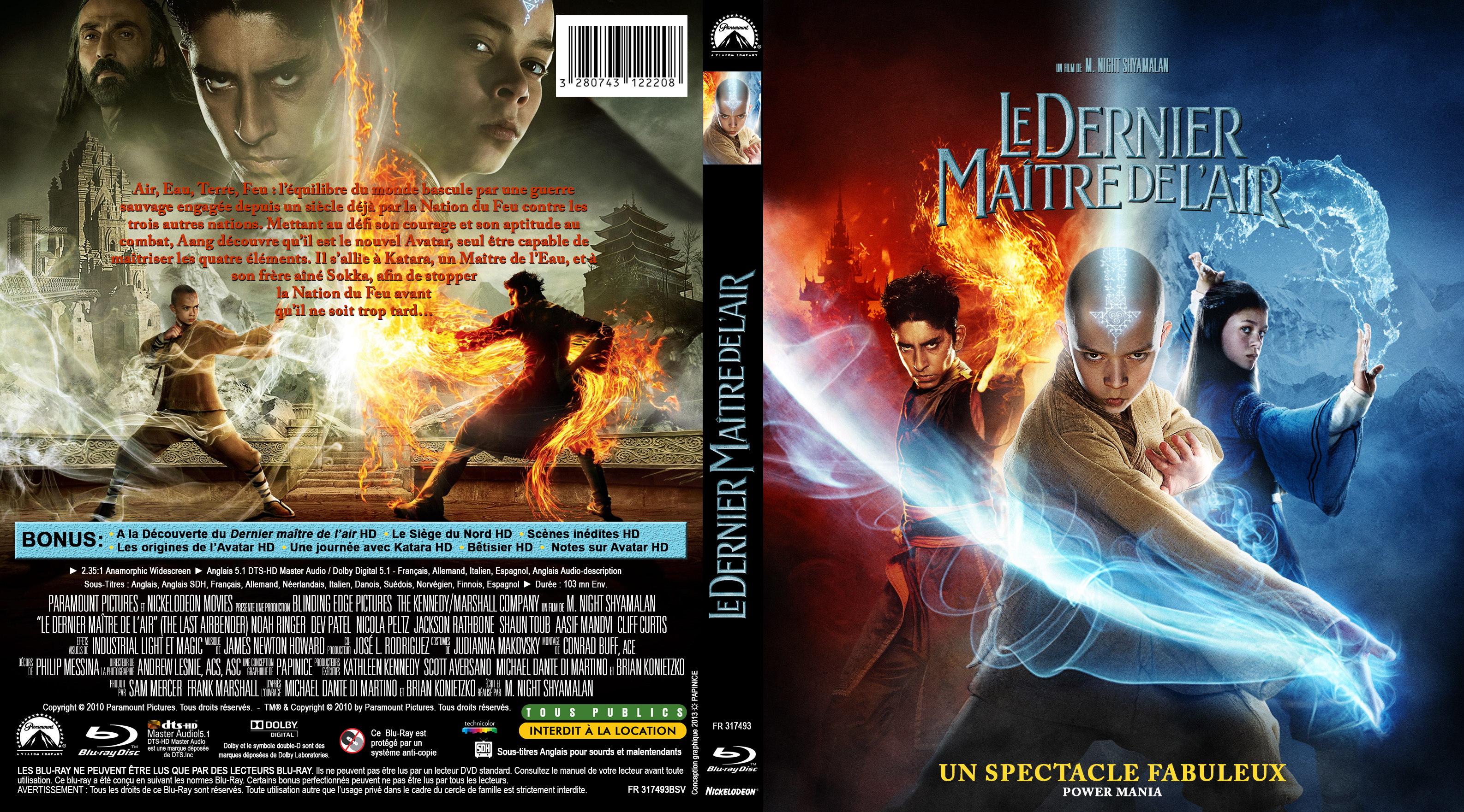 Jaquette DVD Le dernier maitre de l