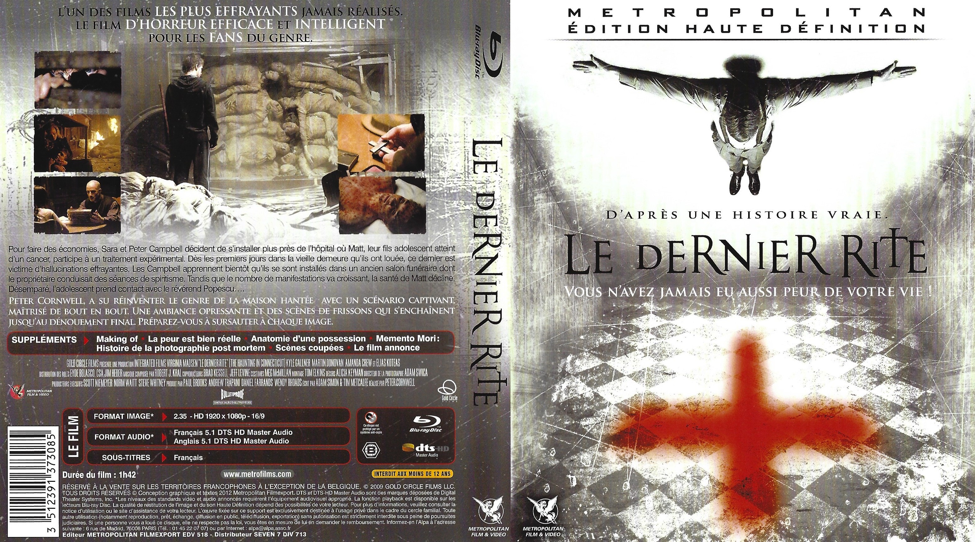 Jaquette DVD Le dernier rite (BLU-RAY)