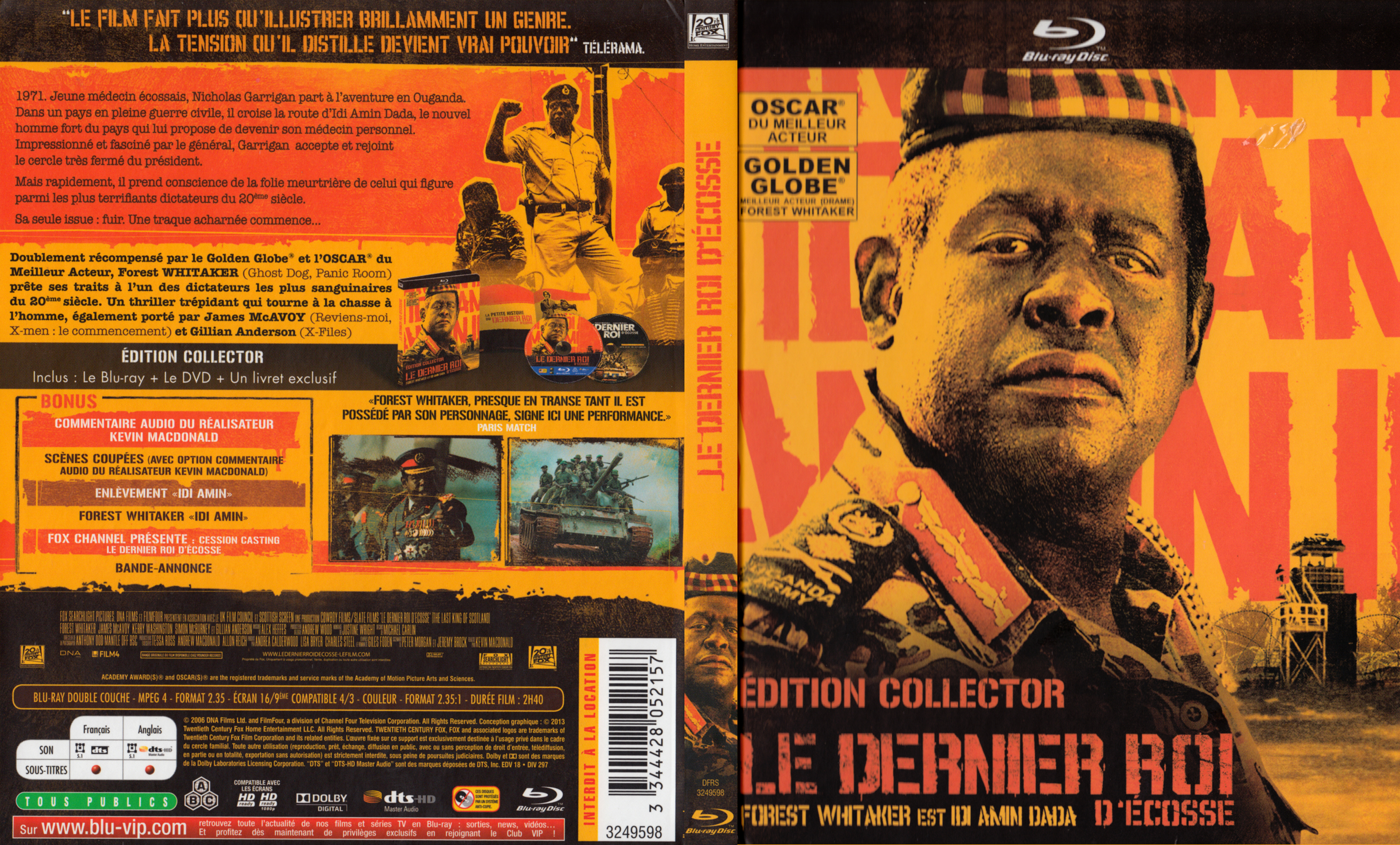 Jaquette DVD Le dernier roi d