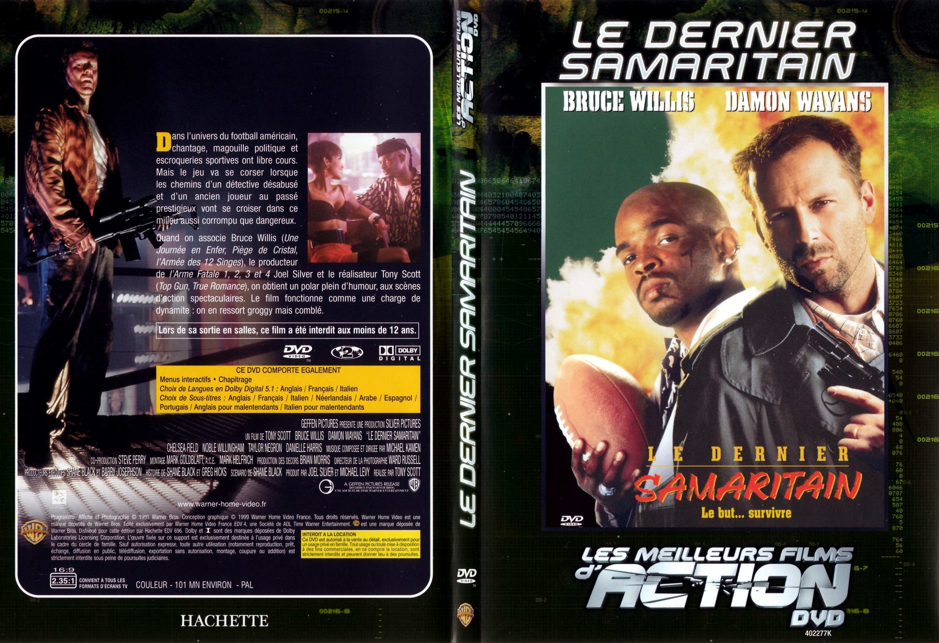 Jaquette DVD Le dernier samaritain - SLIM v2