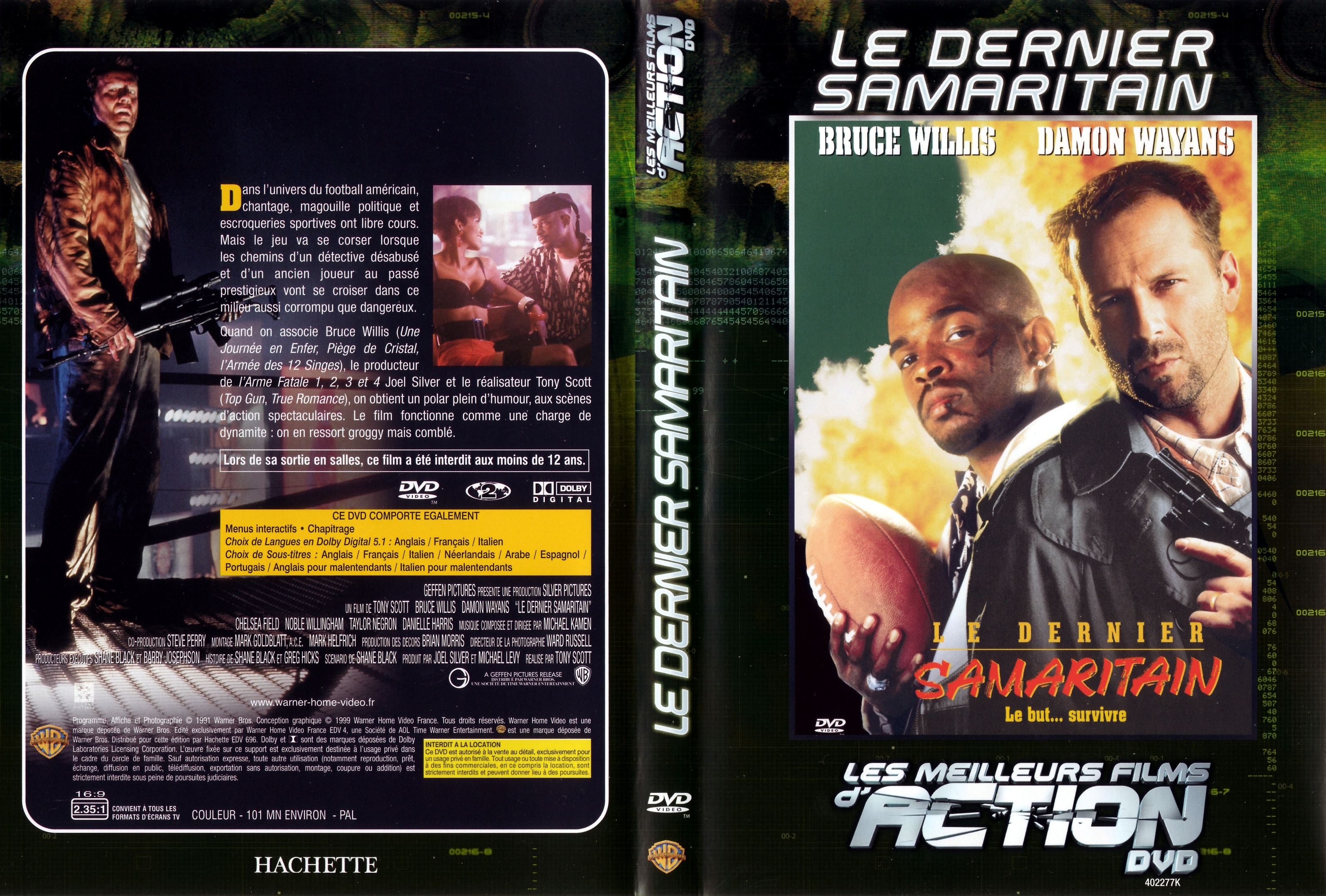 Jaquette DVD Le dernier samaritain v2