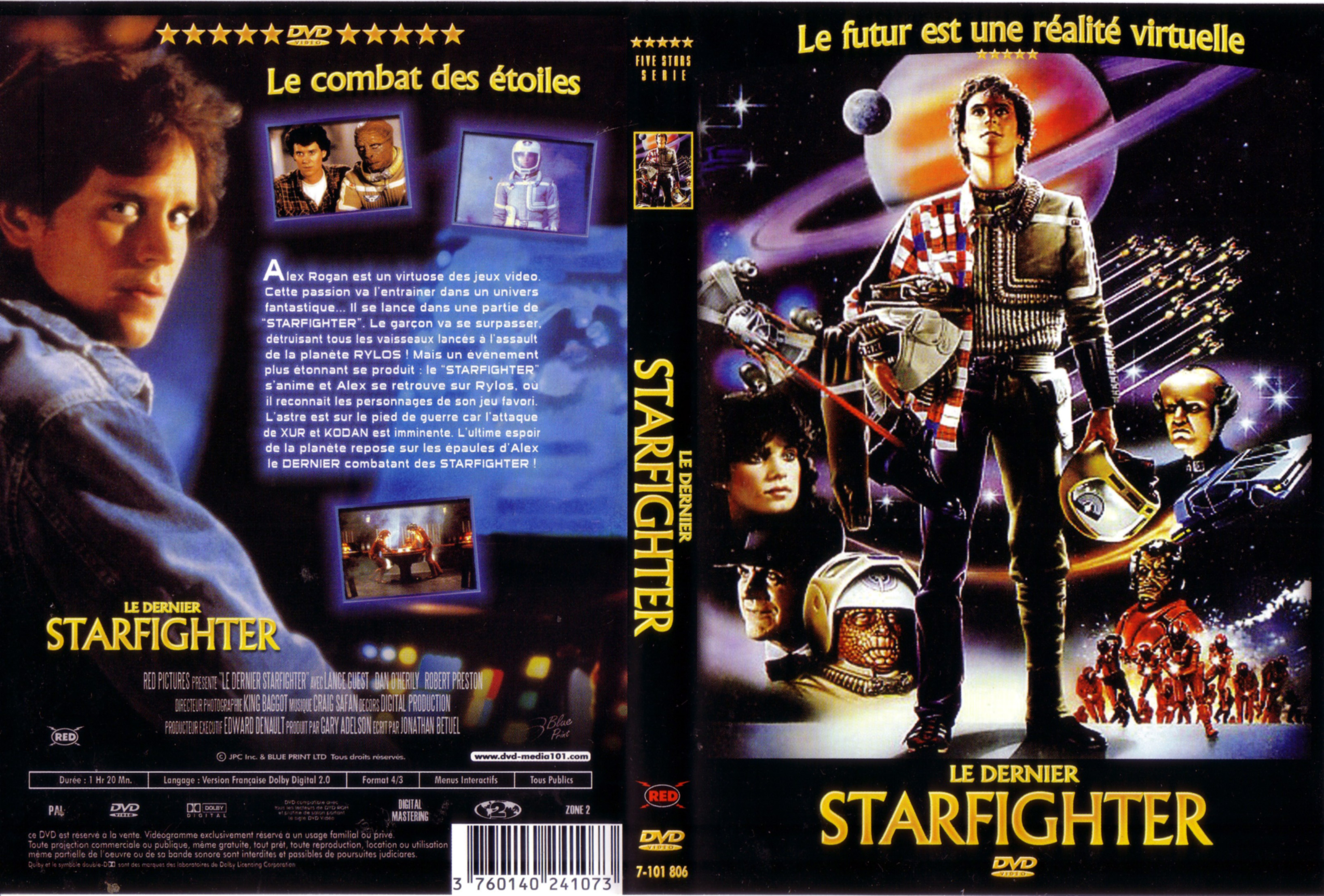 Jaquette DVD Le dernier starfighter