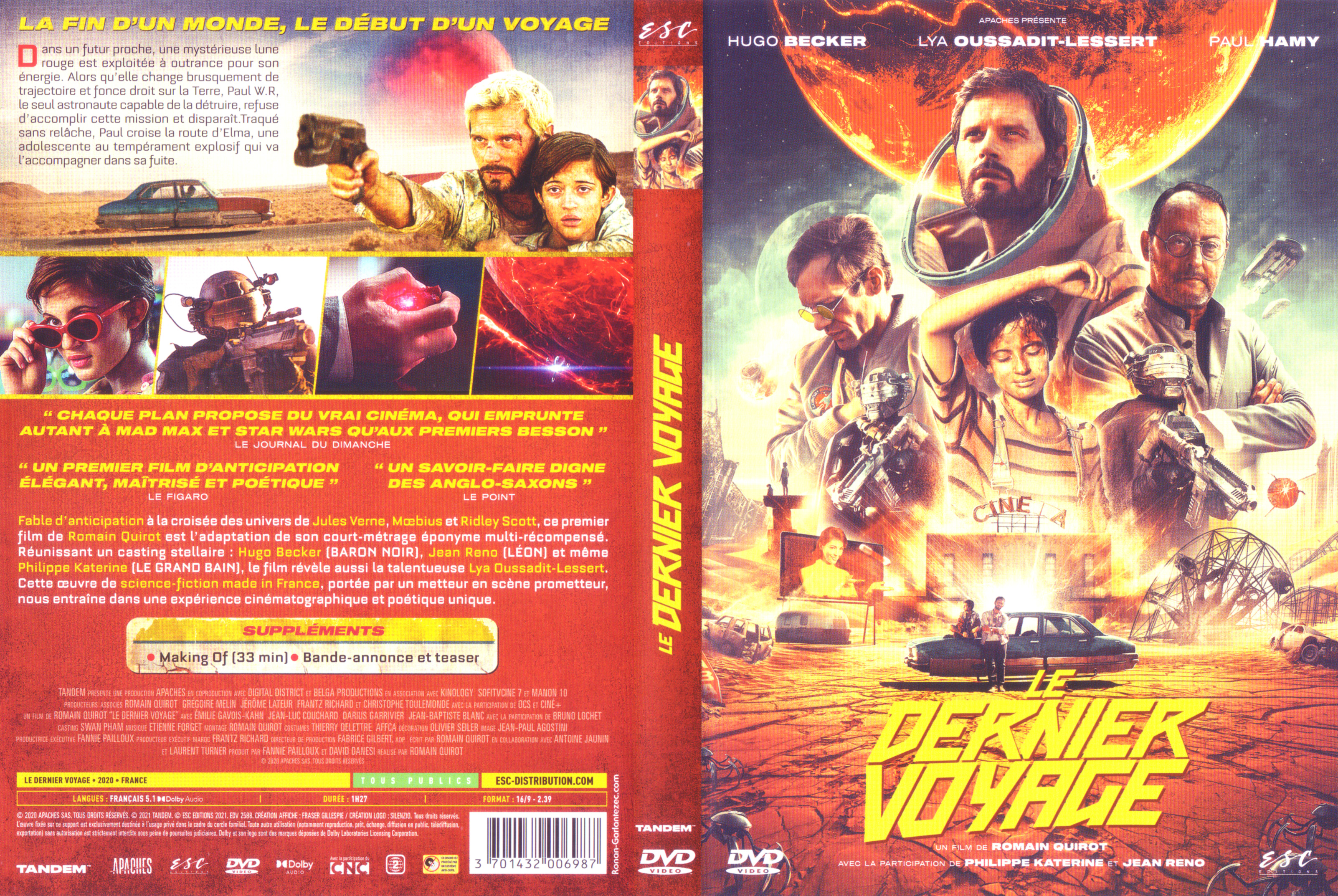 Jaquette DVD Le dernier voyage