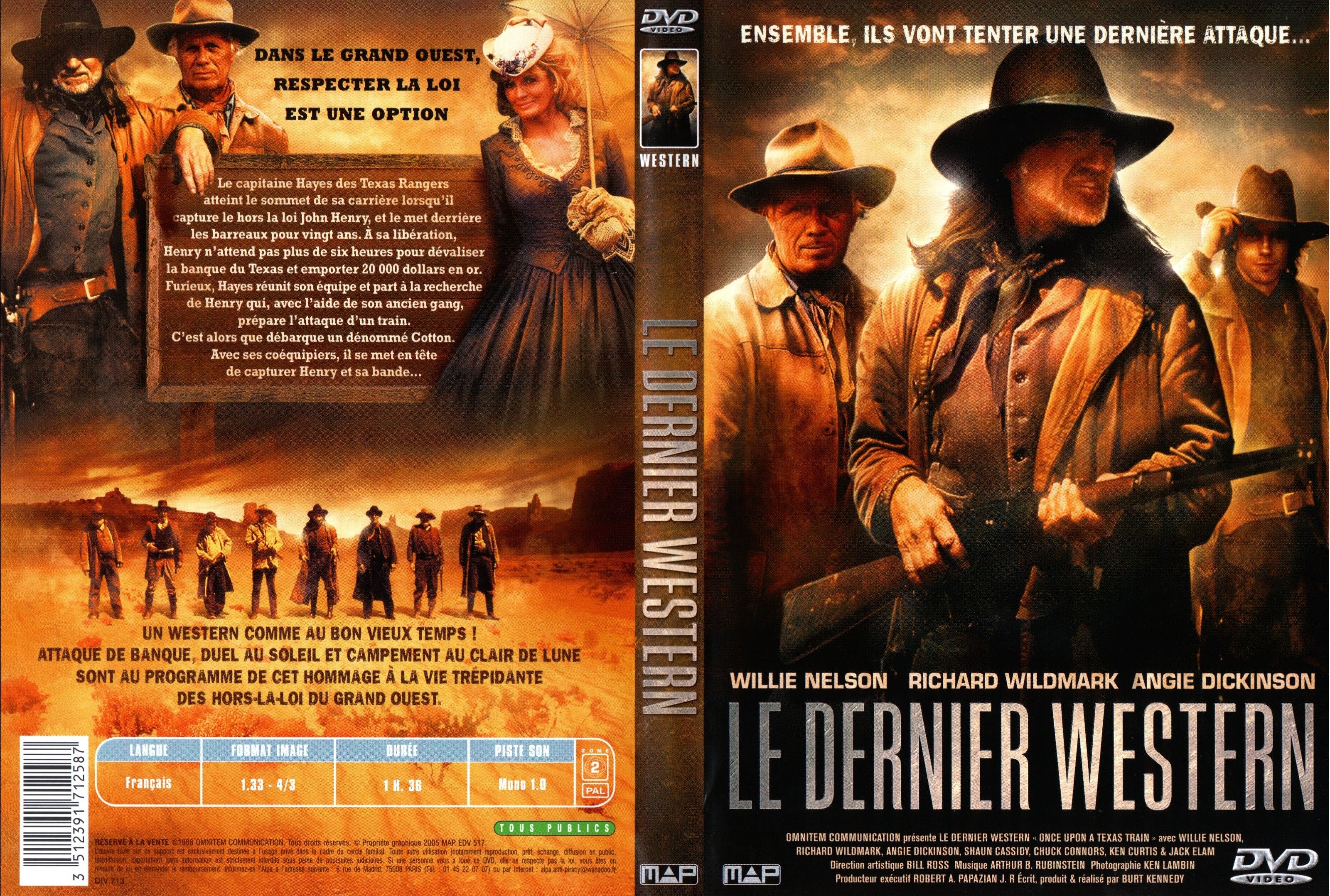 Jaquette DVD Le dernier western