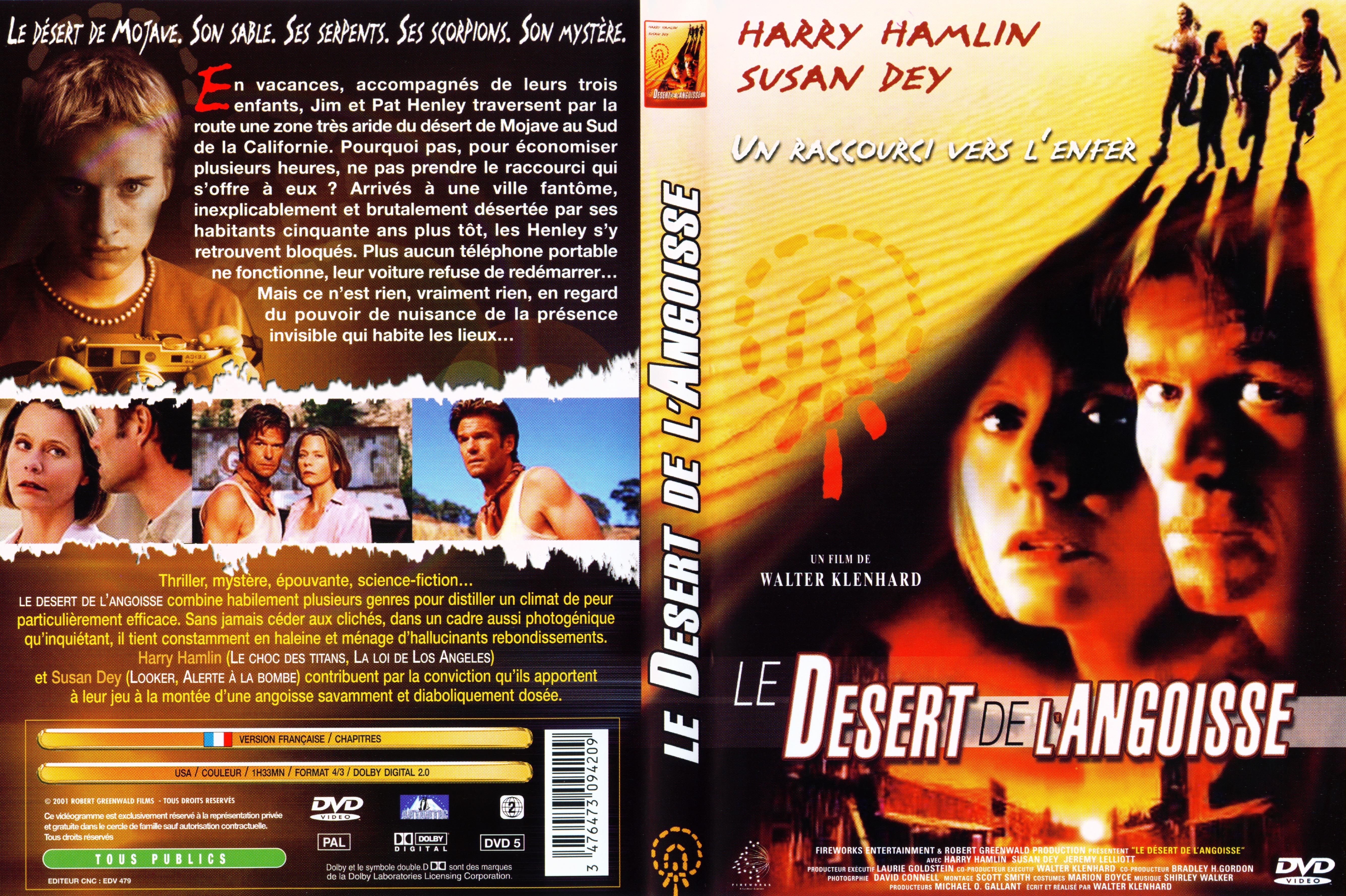 Jaquette DVD Le dsert de l