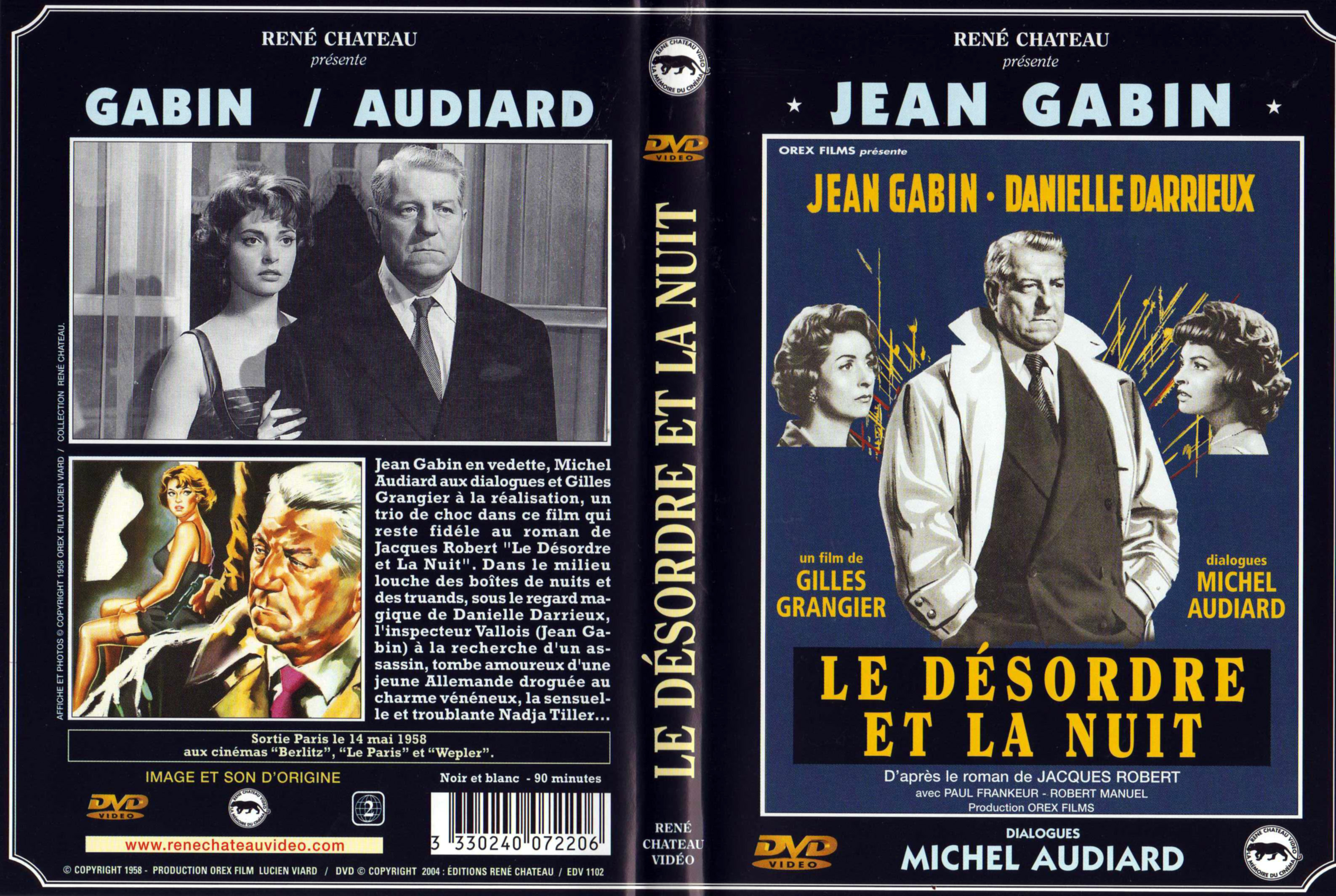 Jaquette DVD Le dsordre et la nuit v2