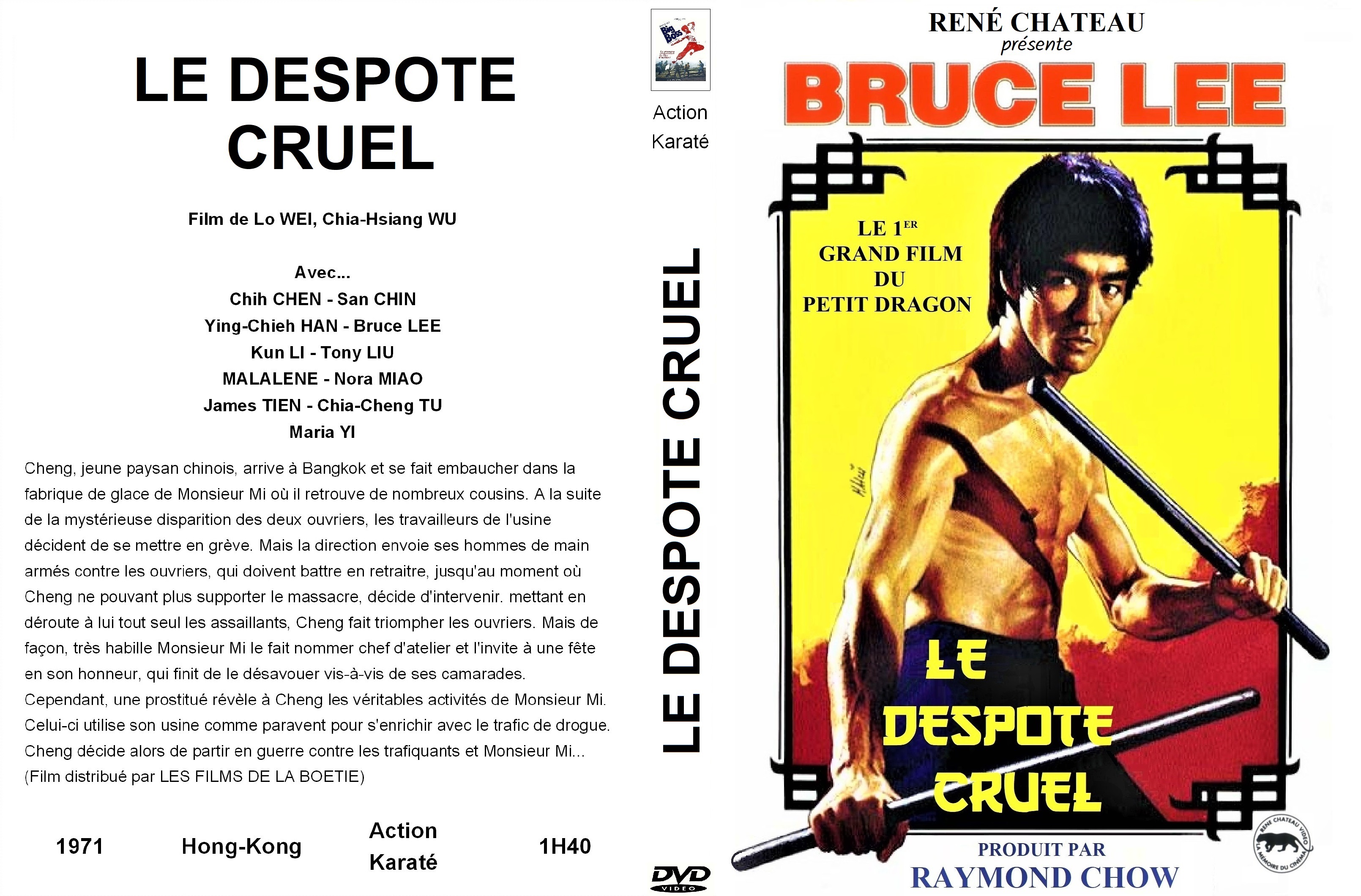 Jaquette DVD Le despote cruel custom