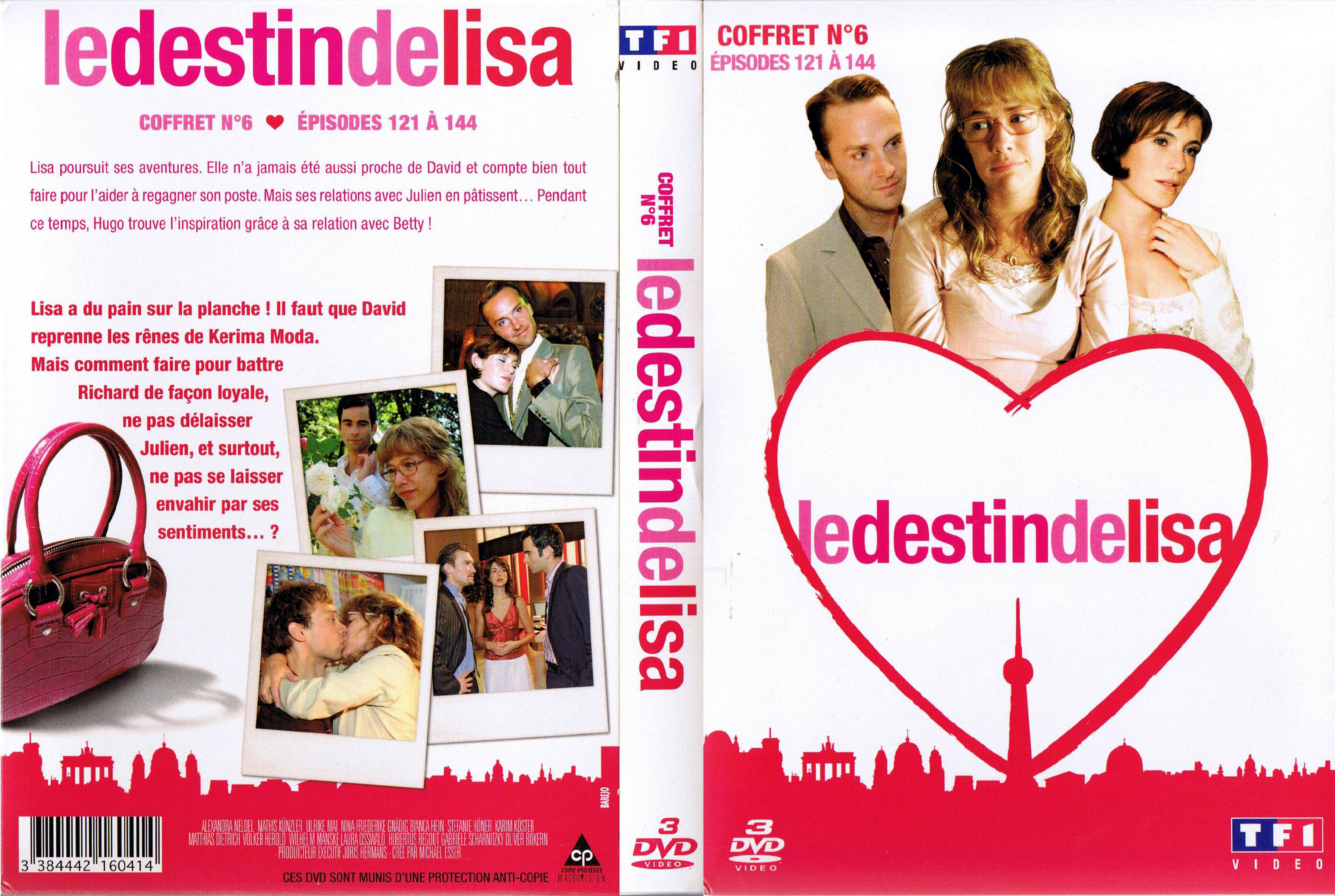 Jaquette DVD Le destin de Lisa COFFRET 6