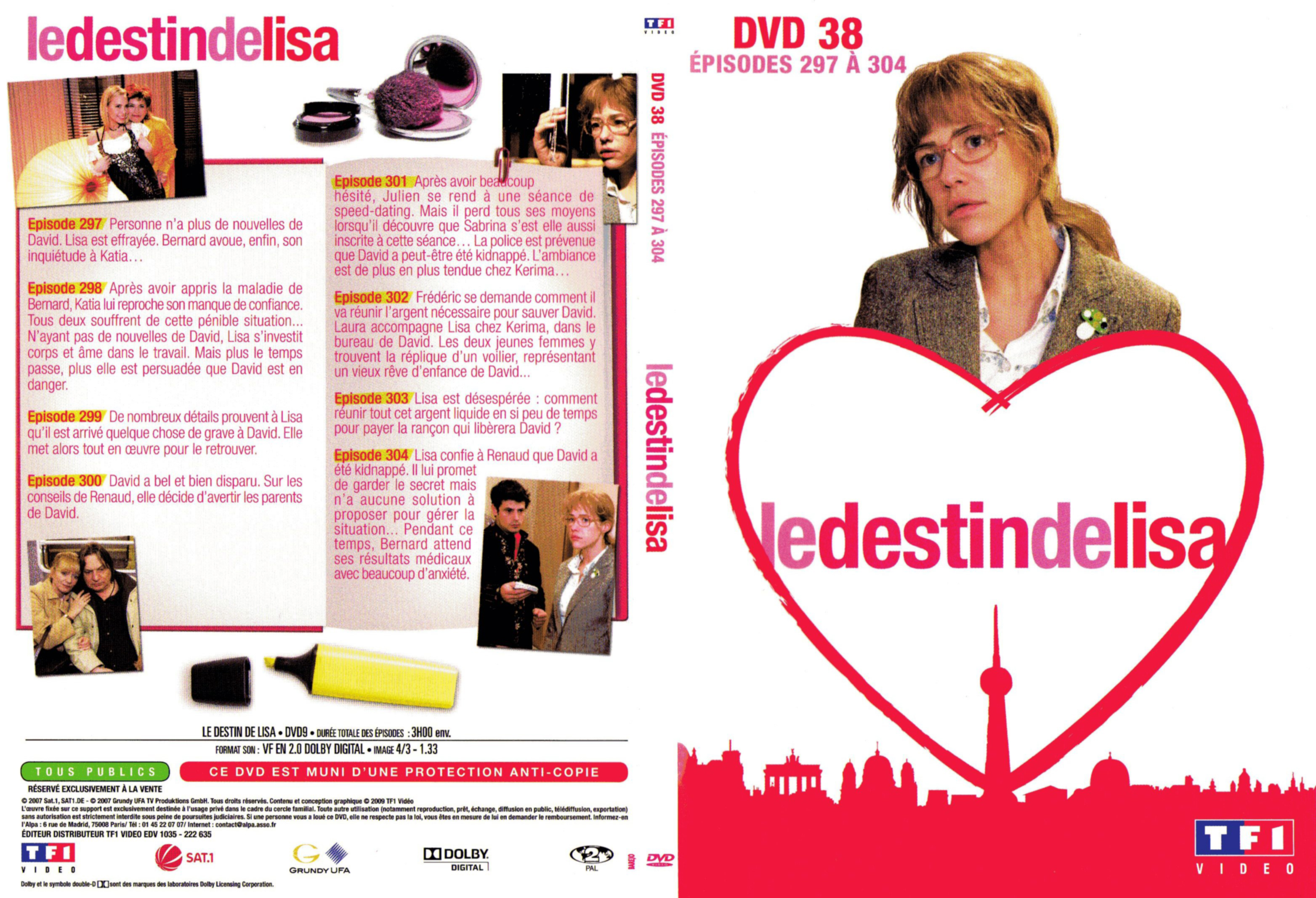 Jaquette DVD Le destin de Lisa DVD 038