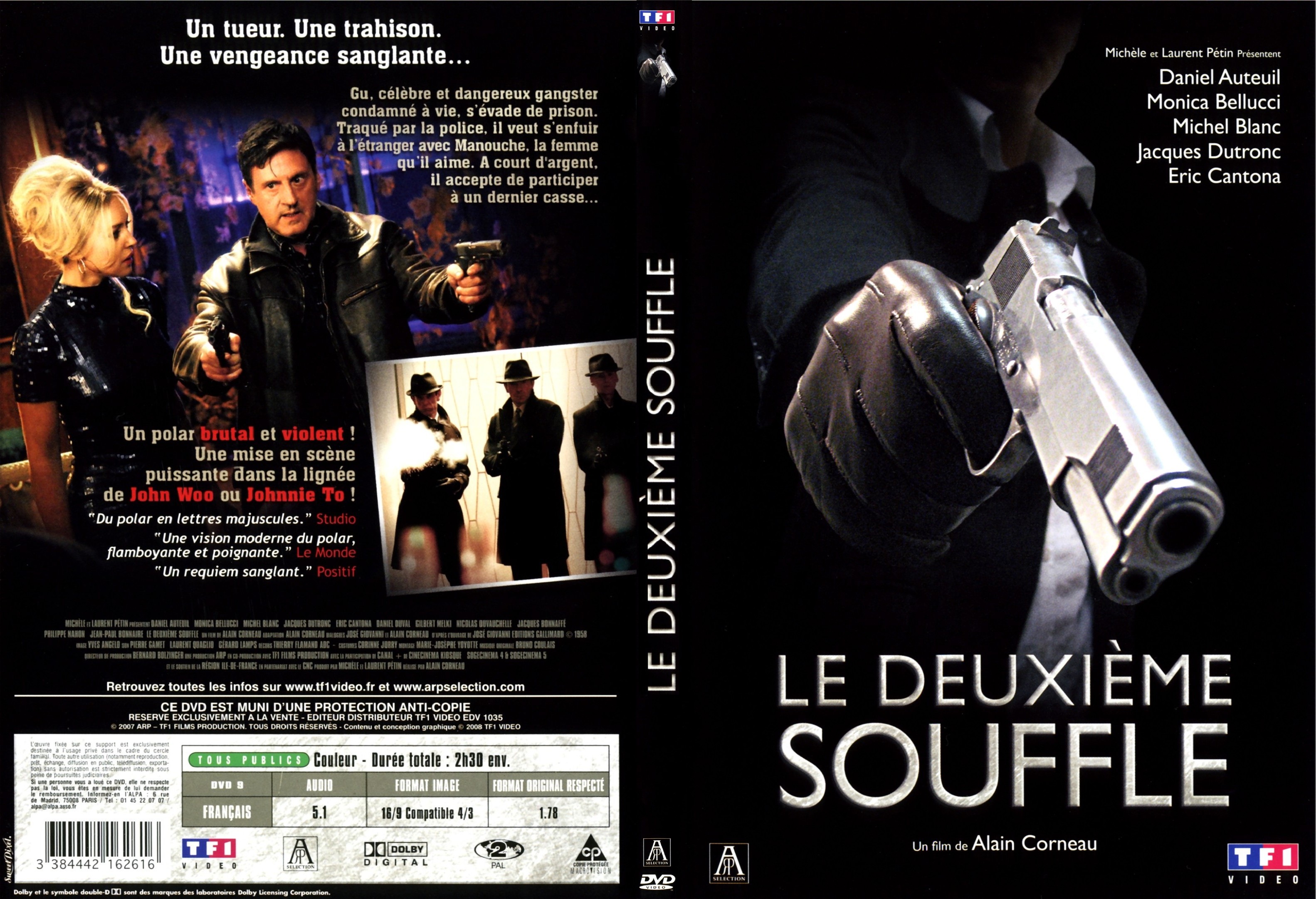 Jaquette DVD Le deuxieme souffle (2007) - SLIM