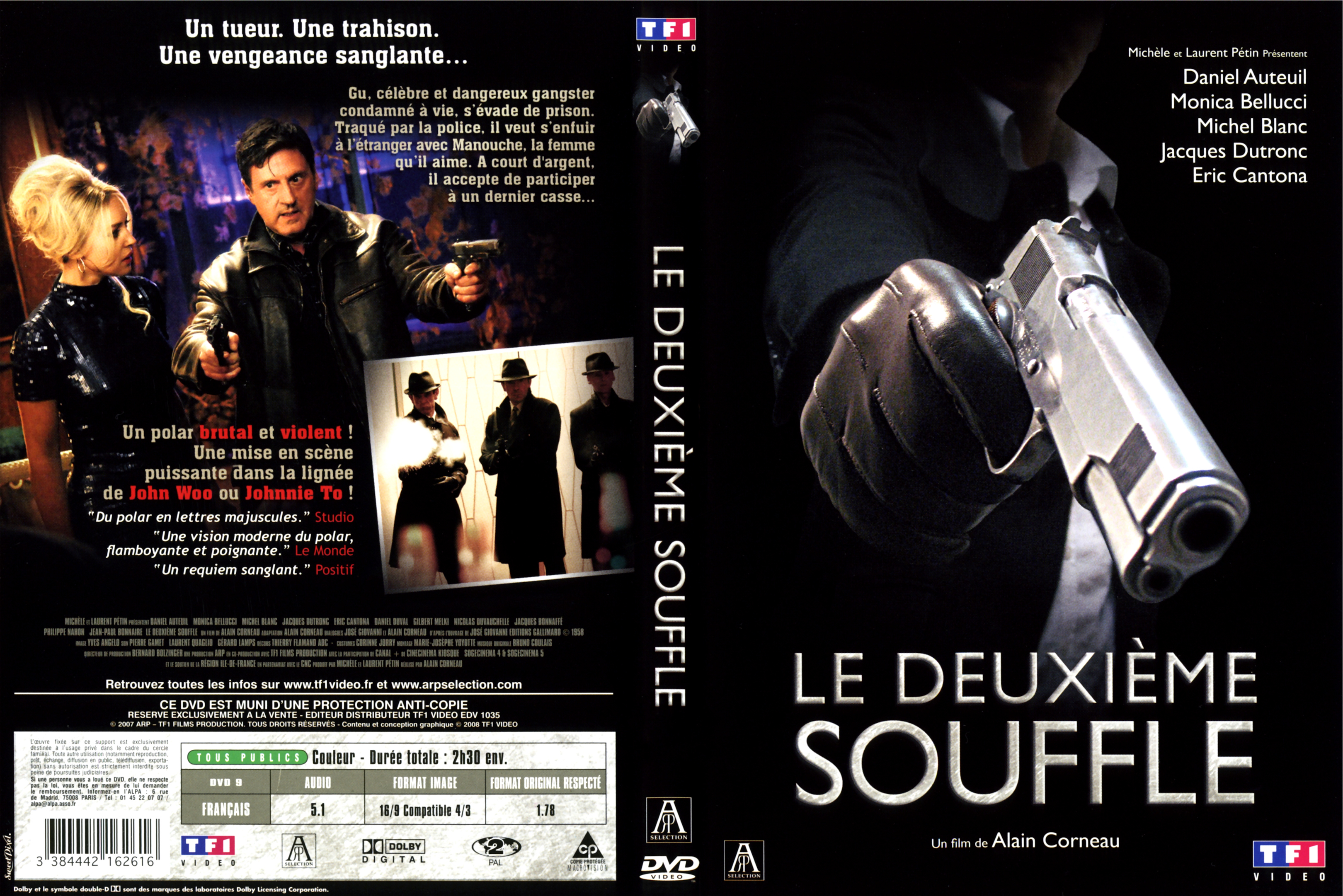 Jaquette DVD Le deuxieme souffle (2007) v2