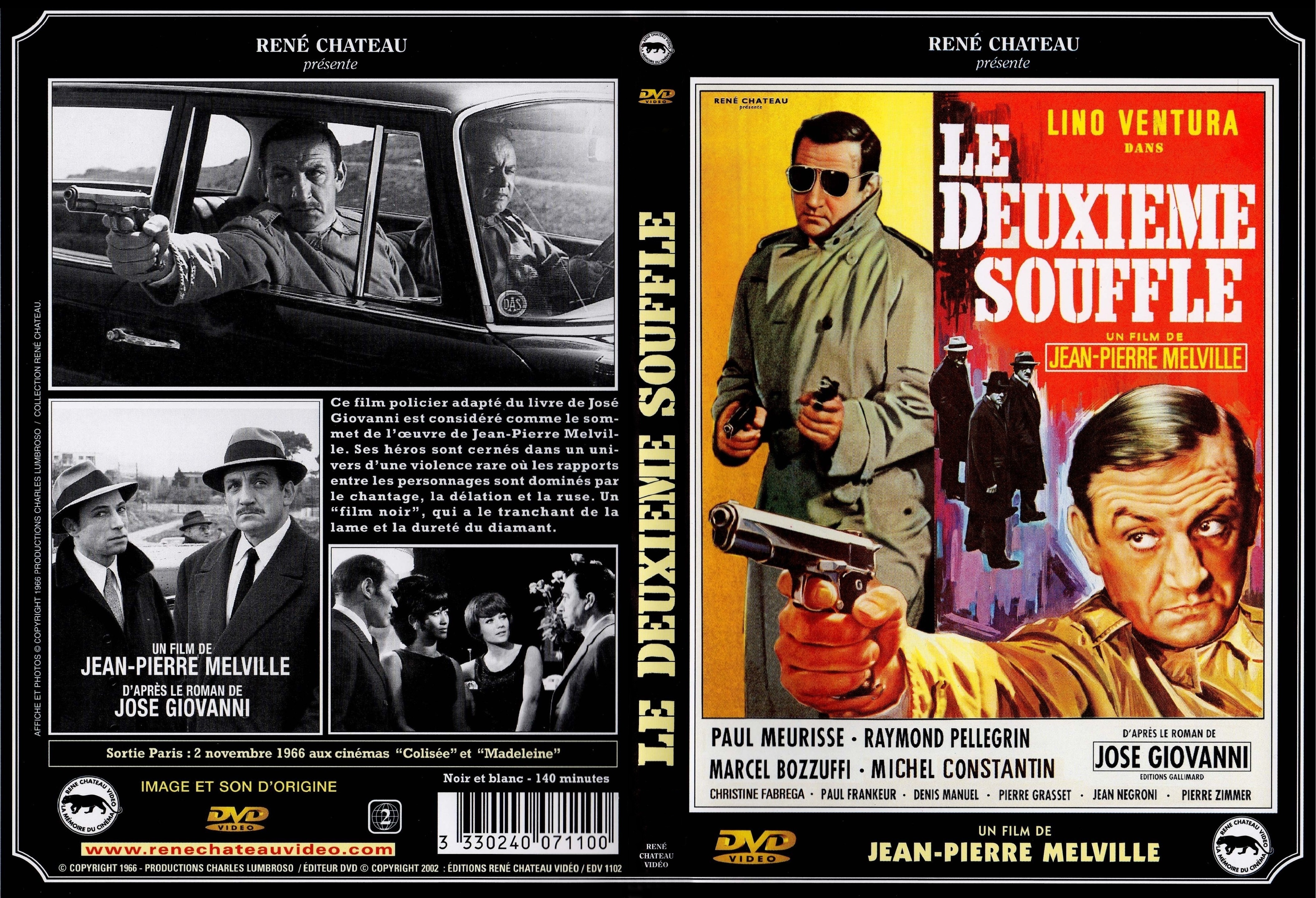 Jaquette DVD Le deuxieme souffle - SLIM v2