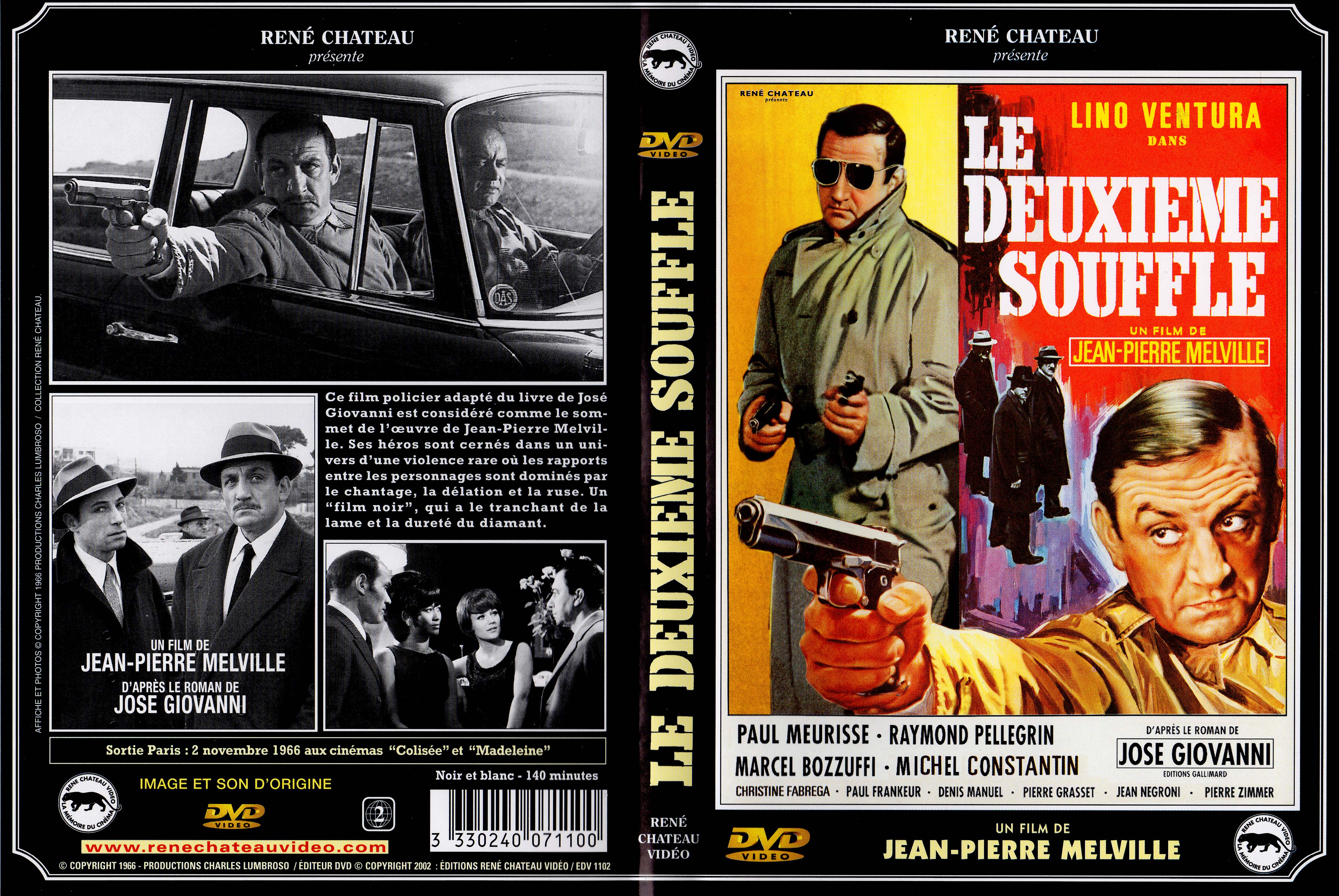 Jaquette DVD Le deuxime souffle v3