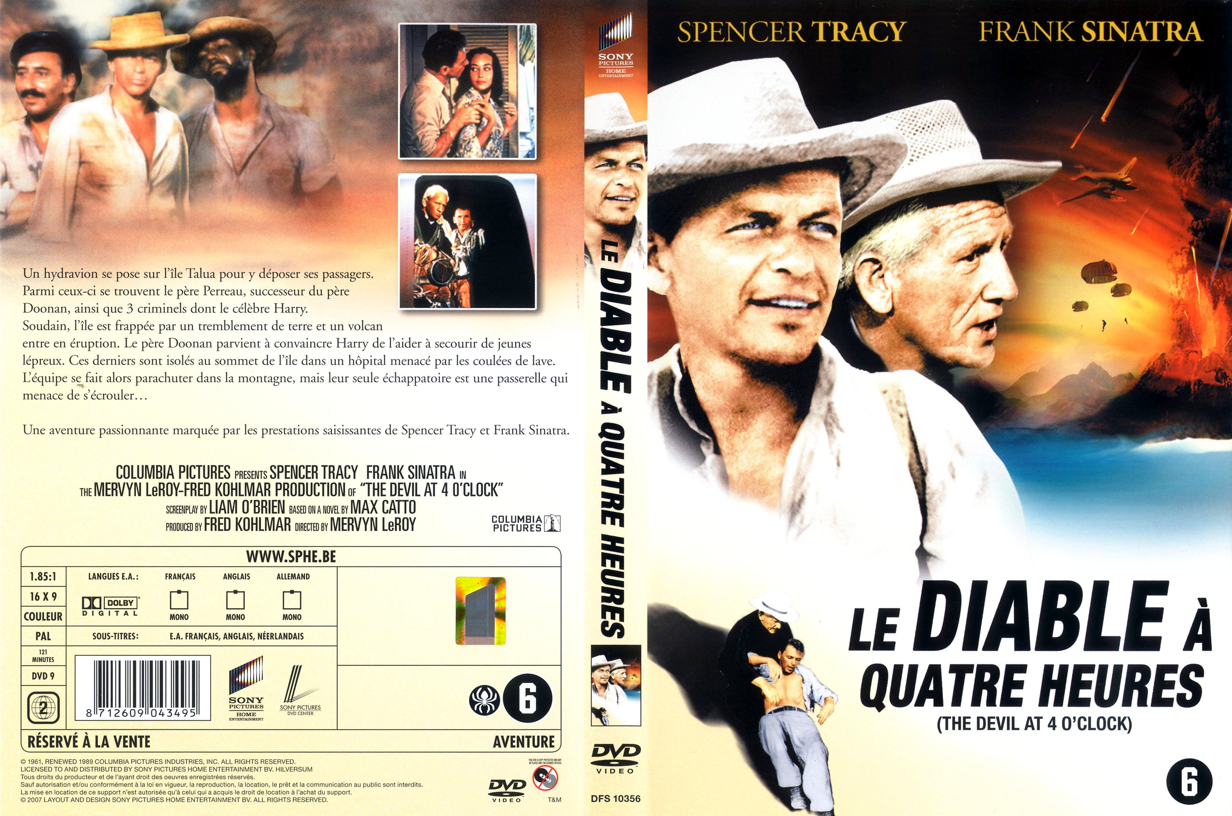 Jaquette DVD Le diable  quatre heures