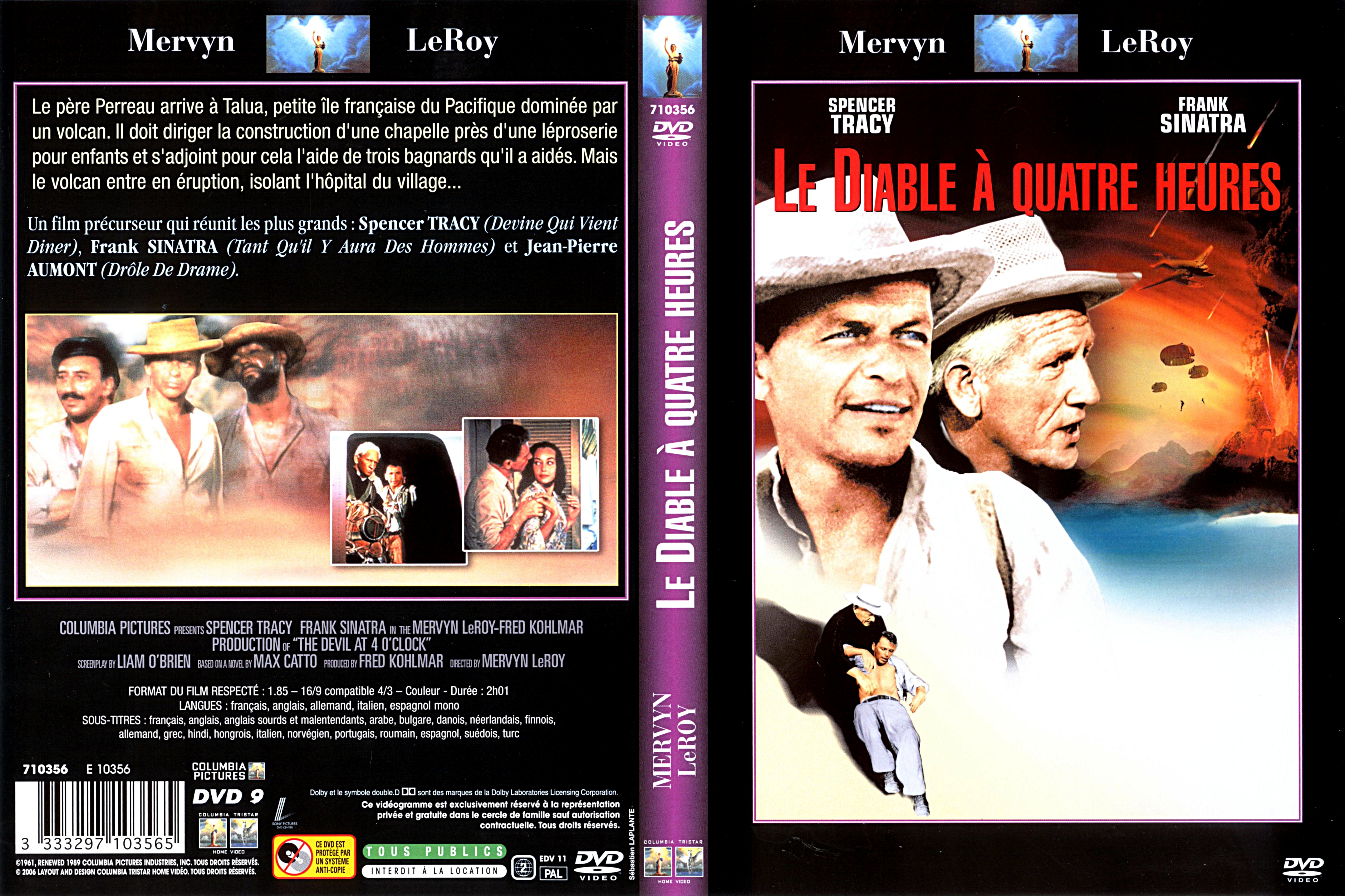 Jaquette DVD Le diable  quatre heures v2