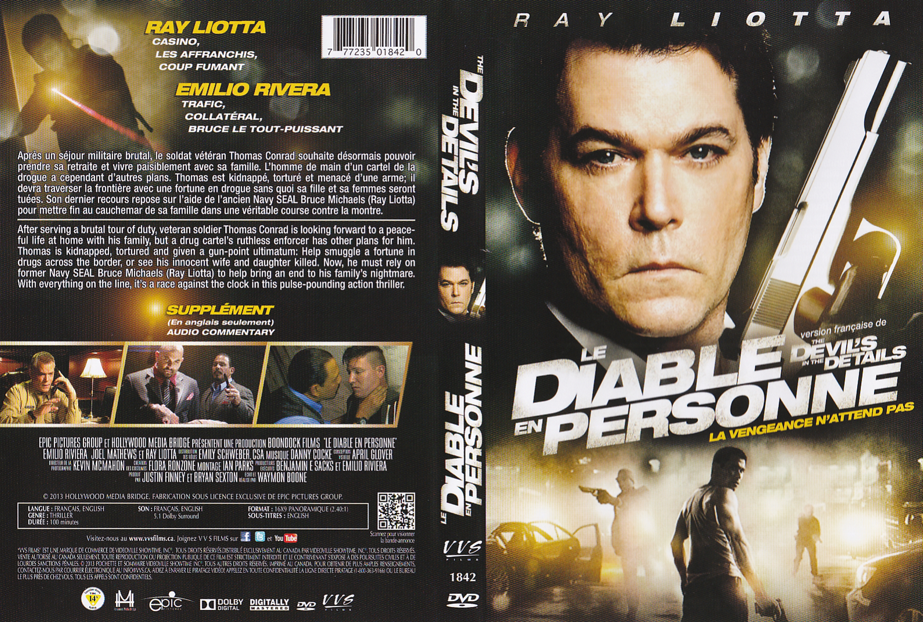 Jaquette DVD Le diable en personne - The devil