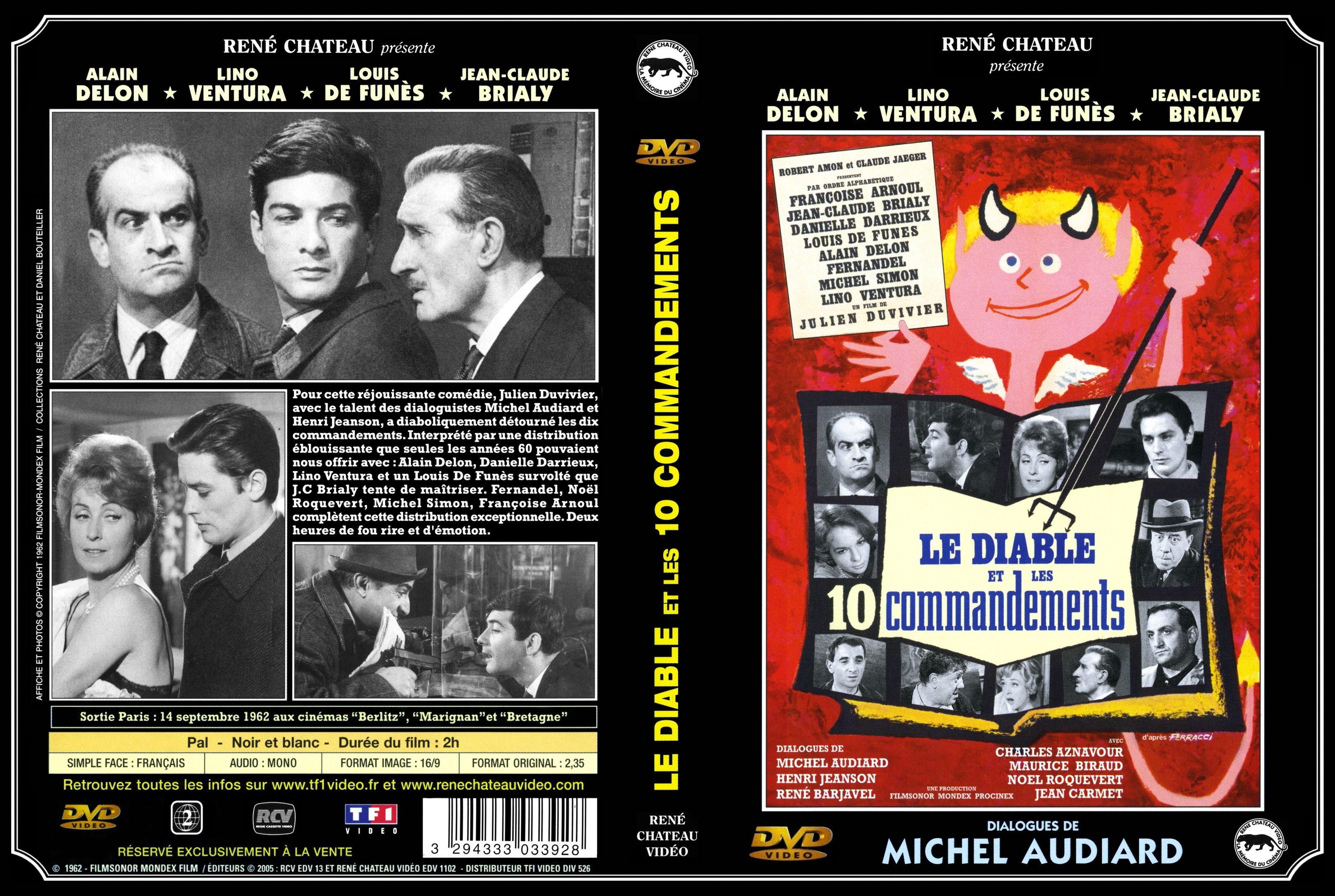 Jaquette DVD Le diable et les 10 commandements