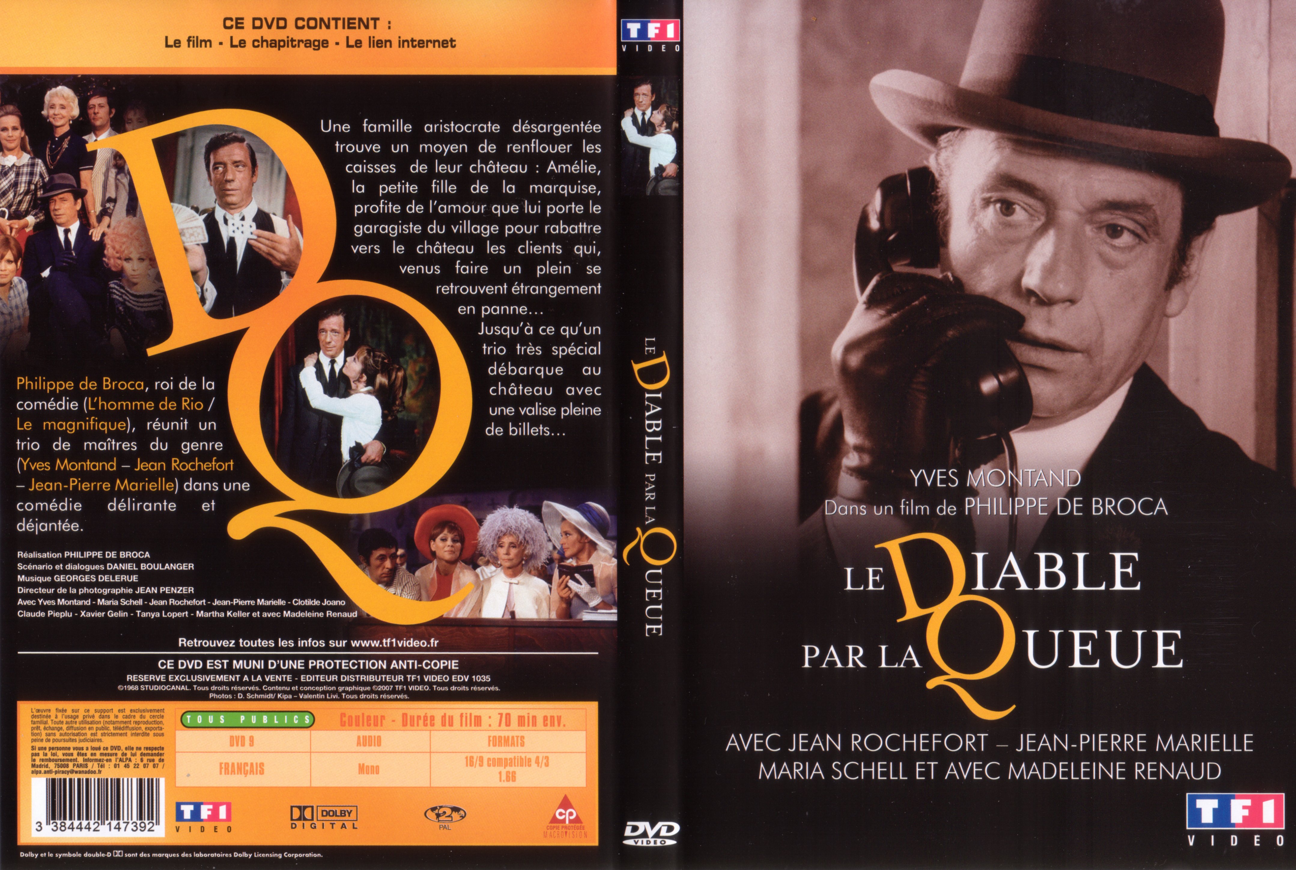 Jaquette DVD Le diable par la queue