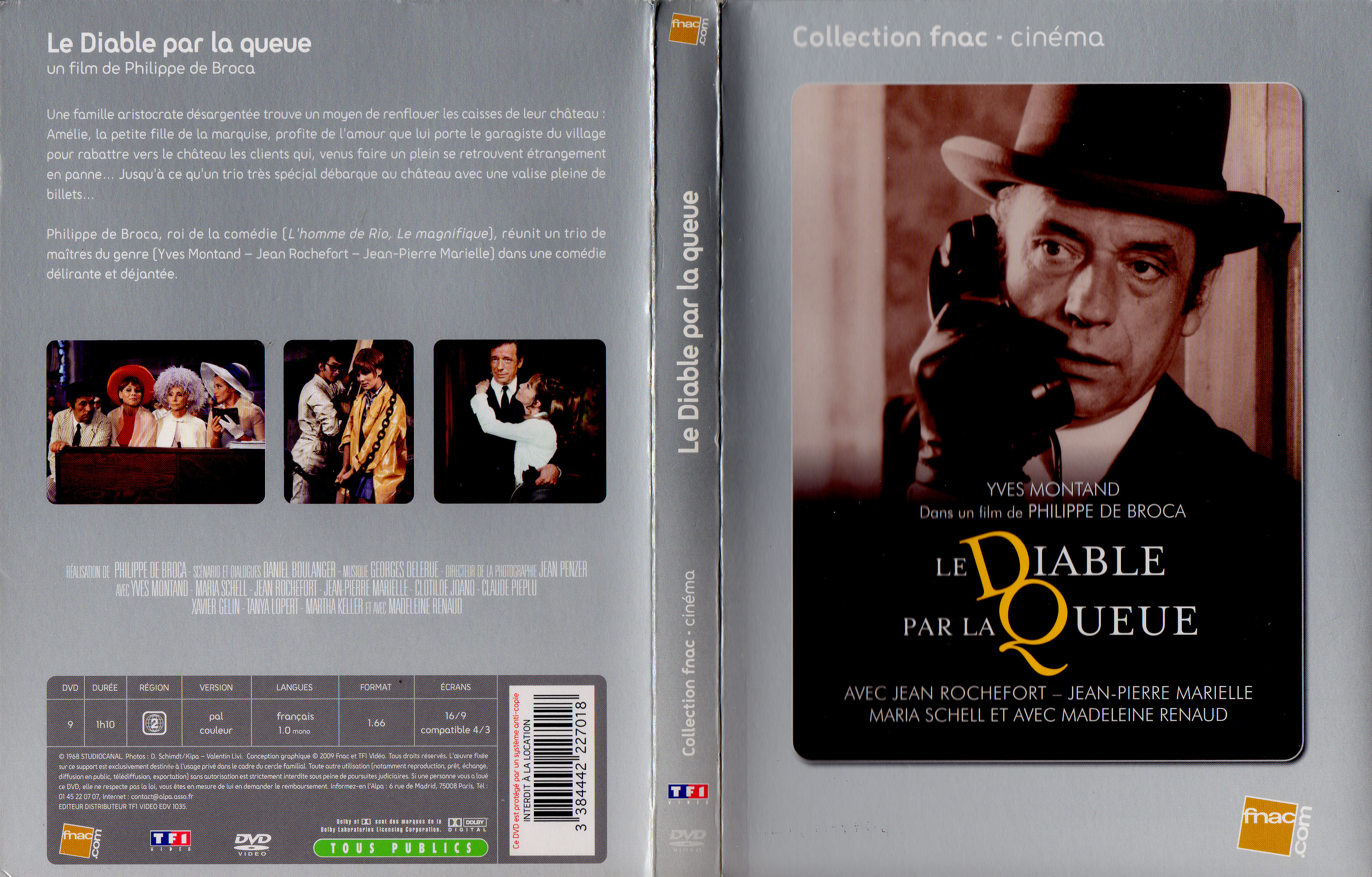 Jaquette DVD Le diable par la queue v2