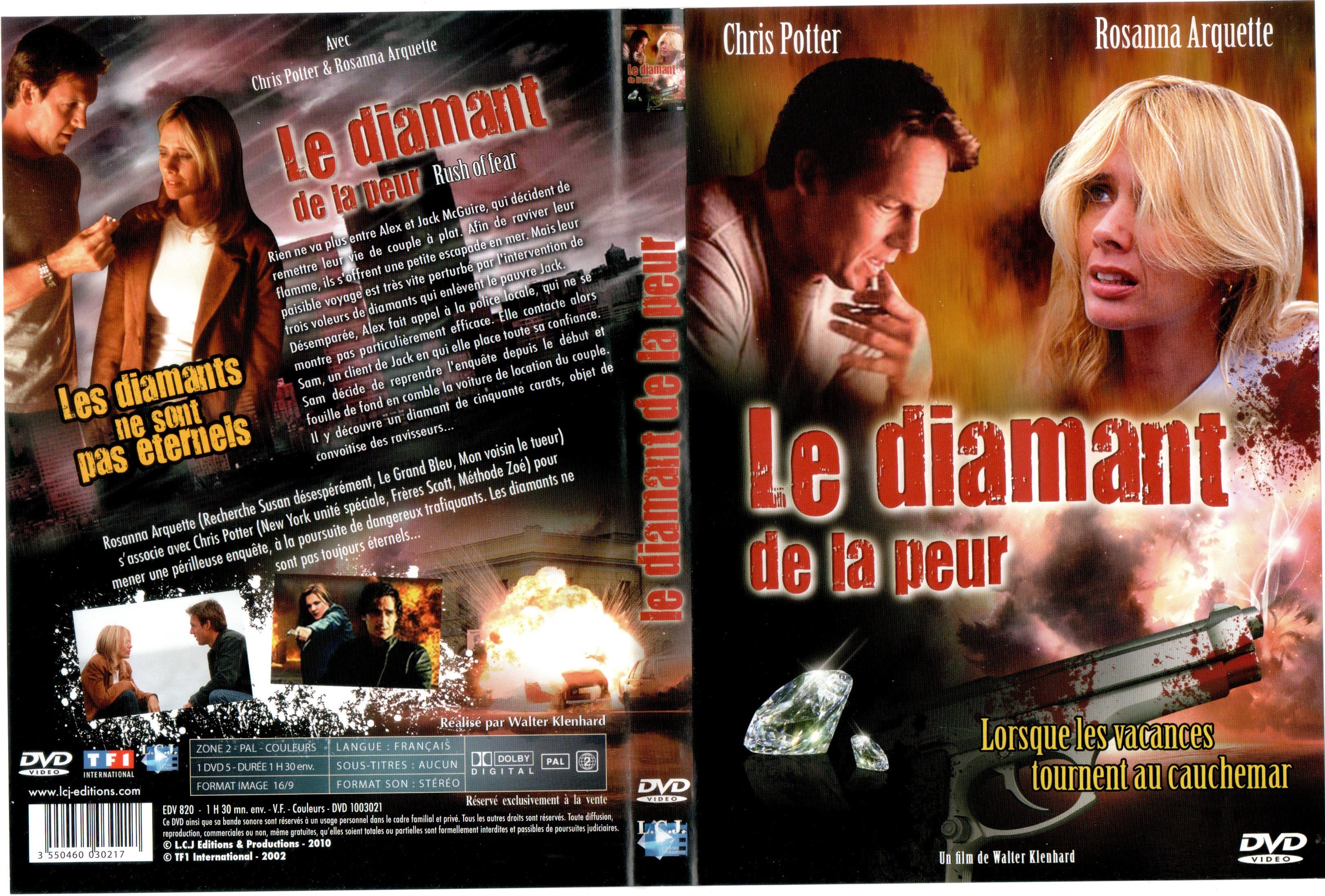 Jaquette DVD Le diamant de la peur