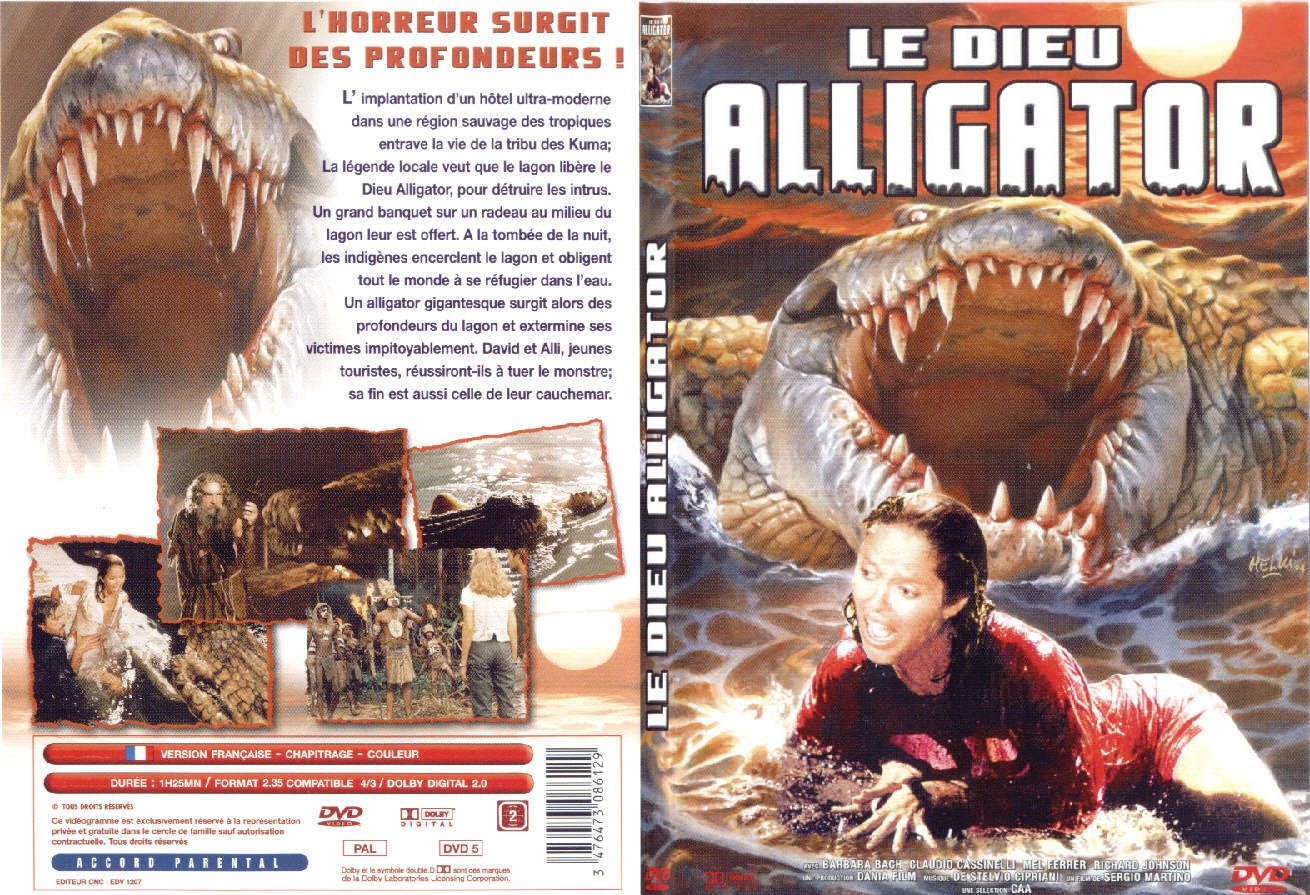 Jaquette DVD Le dieu alligator - SLIM