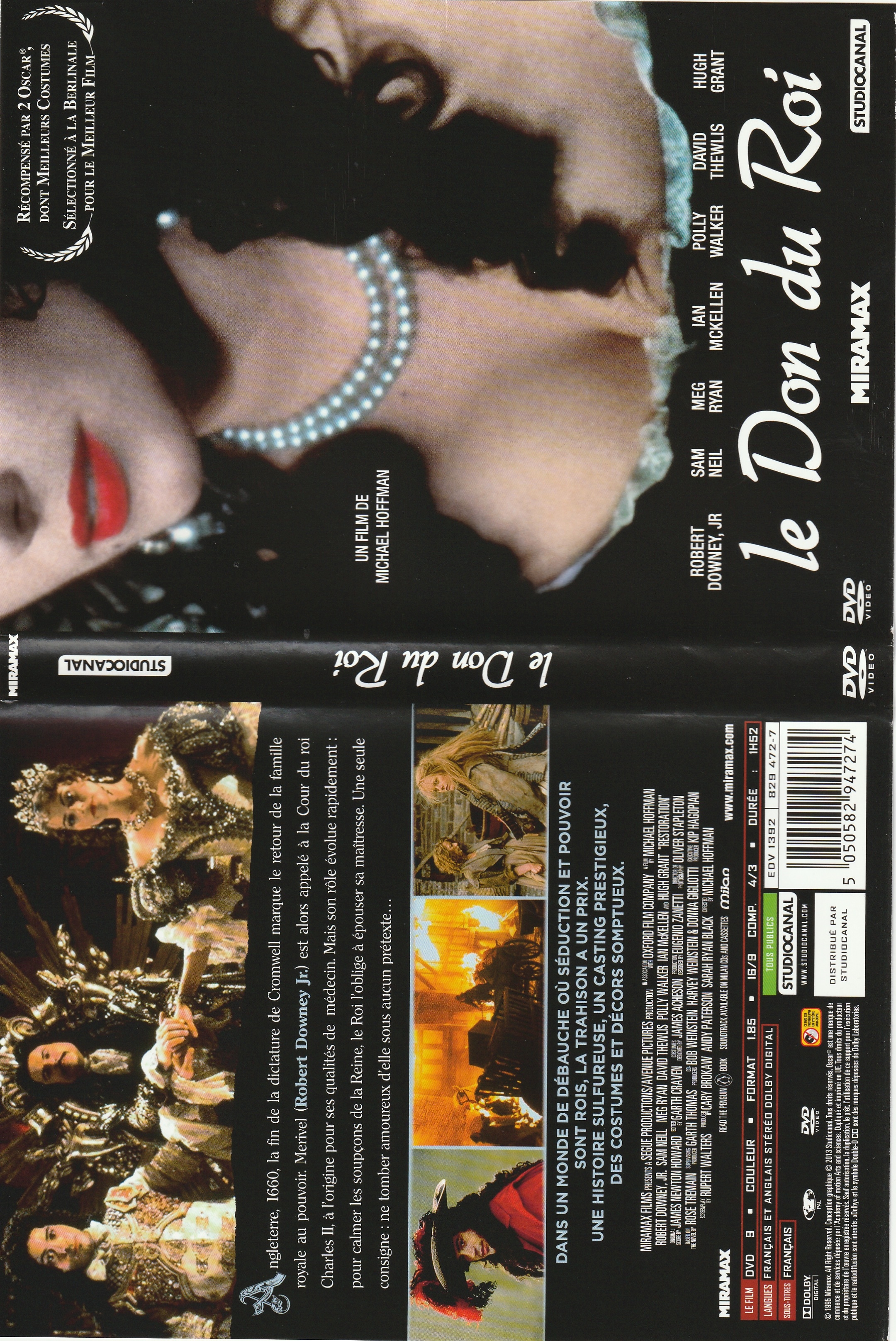Jaquette DVD Le don du roi