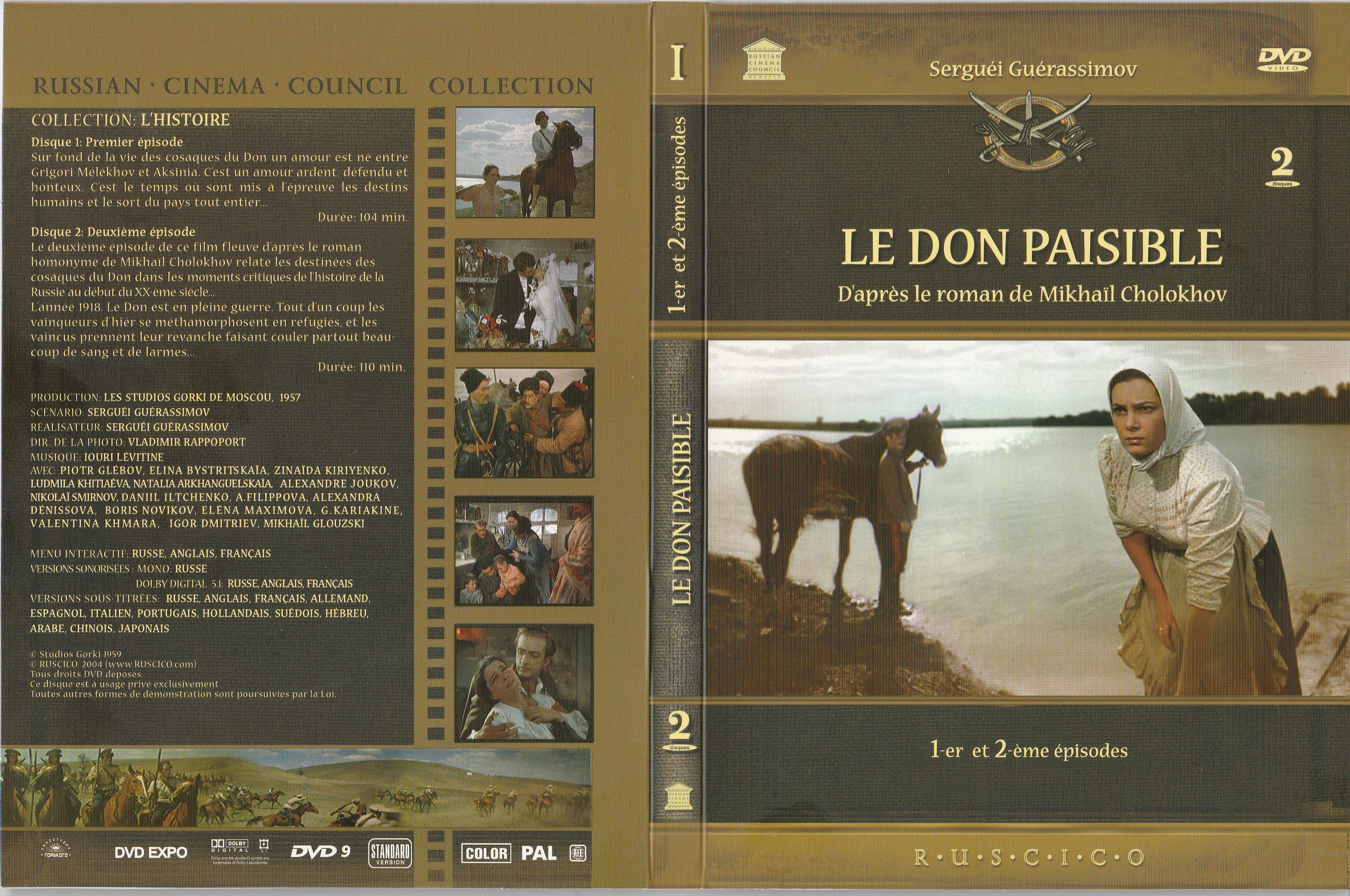 Jaquette DVD Le don paisible vol 1