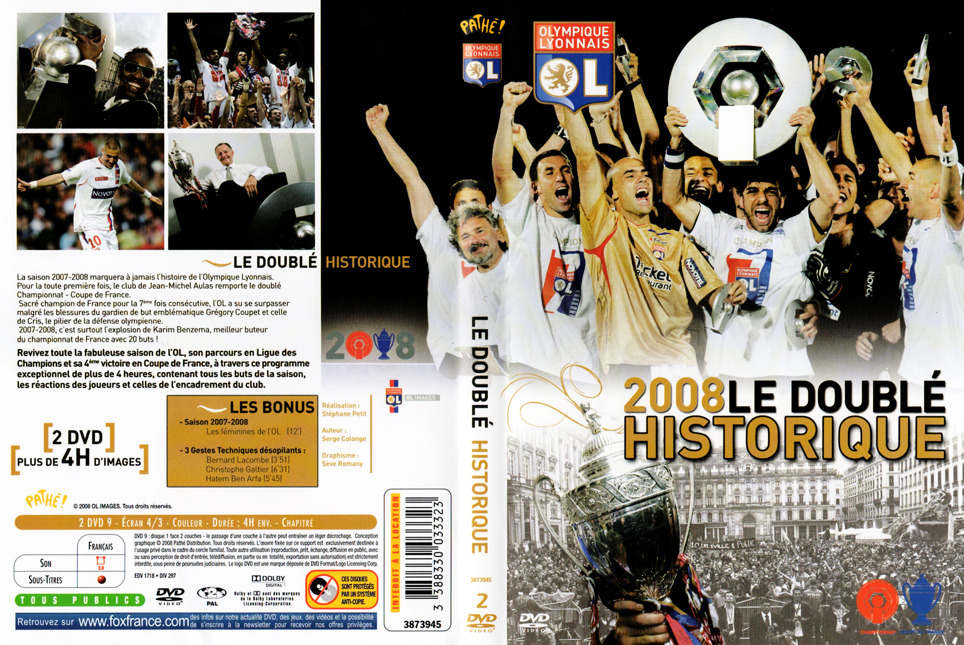 Jaquette DVD Le doubl historique