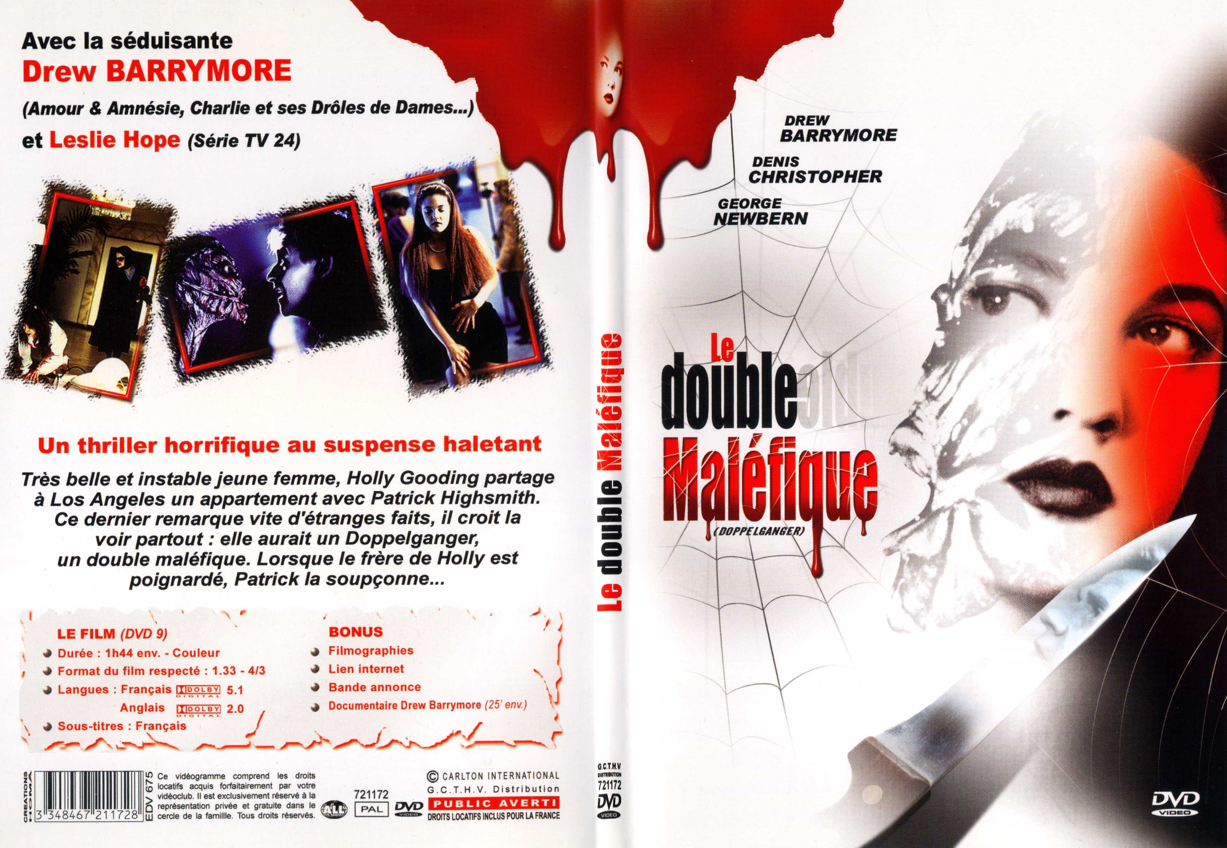 Jaquette DVD Le double malefique - SLIM