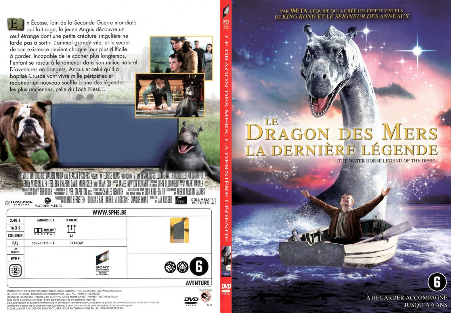 Jaquette DVD Le dragon des mers - SLIM
