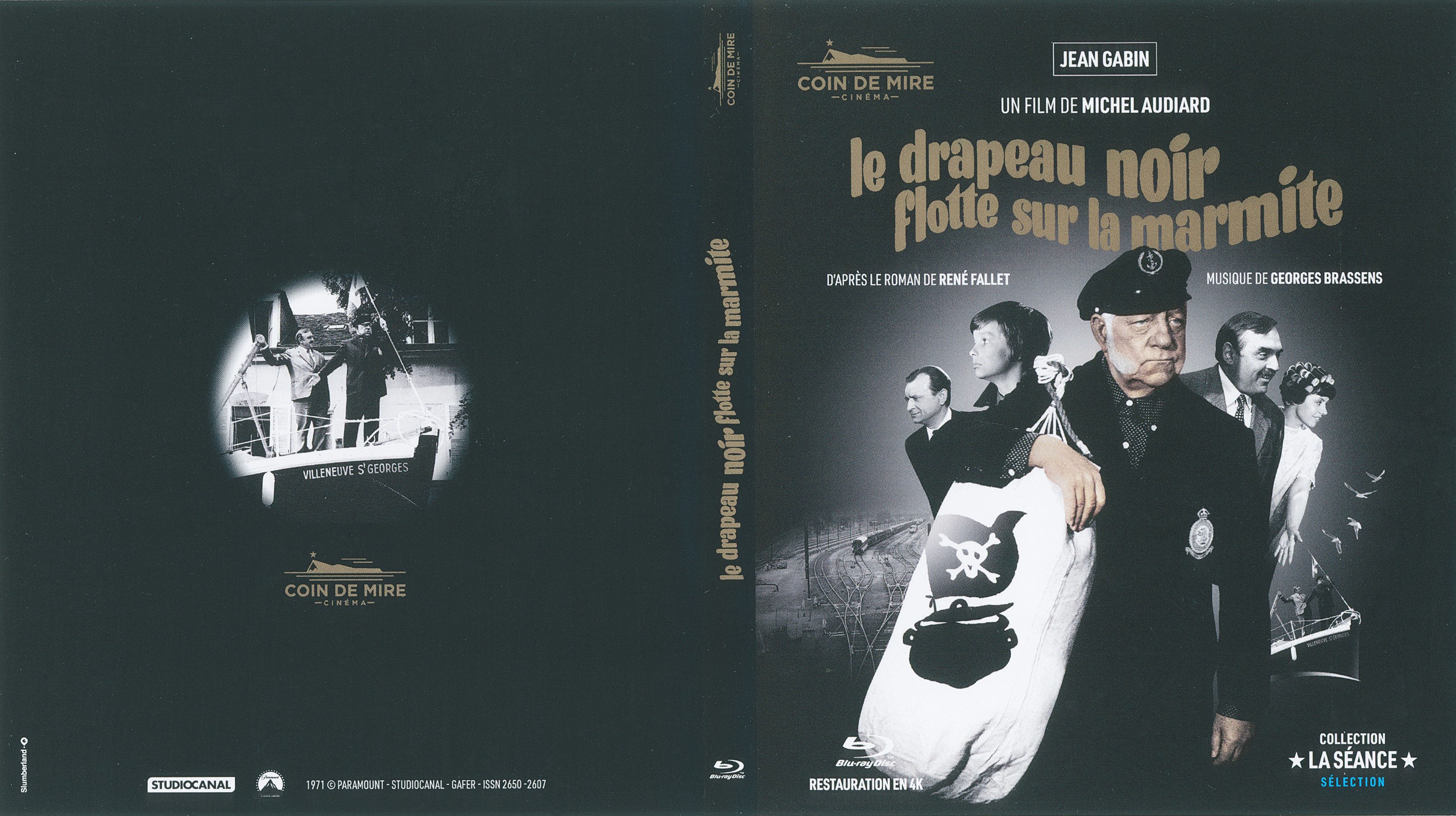 Jaquette DVD Le drapeau noir flotte sur la marmite (BLU-RAY)